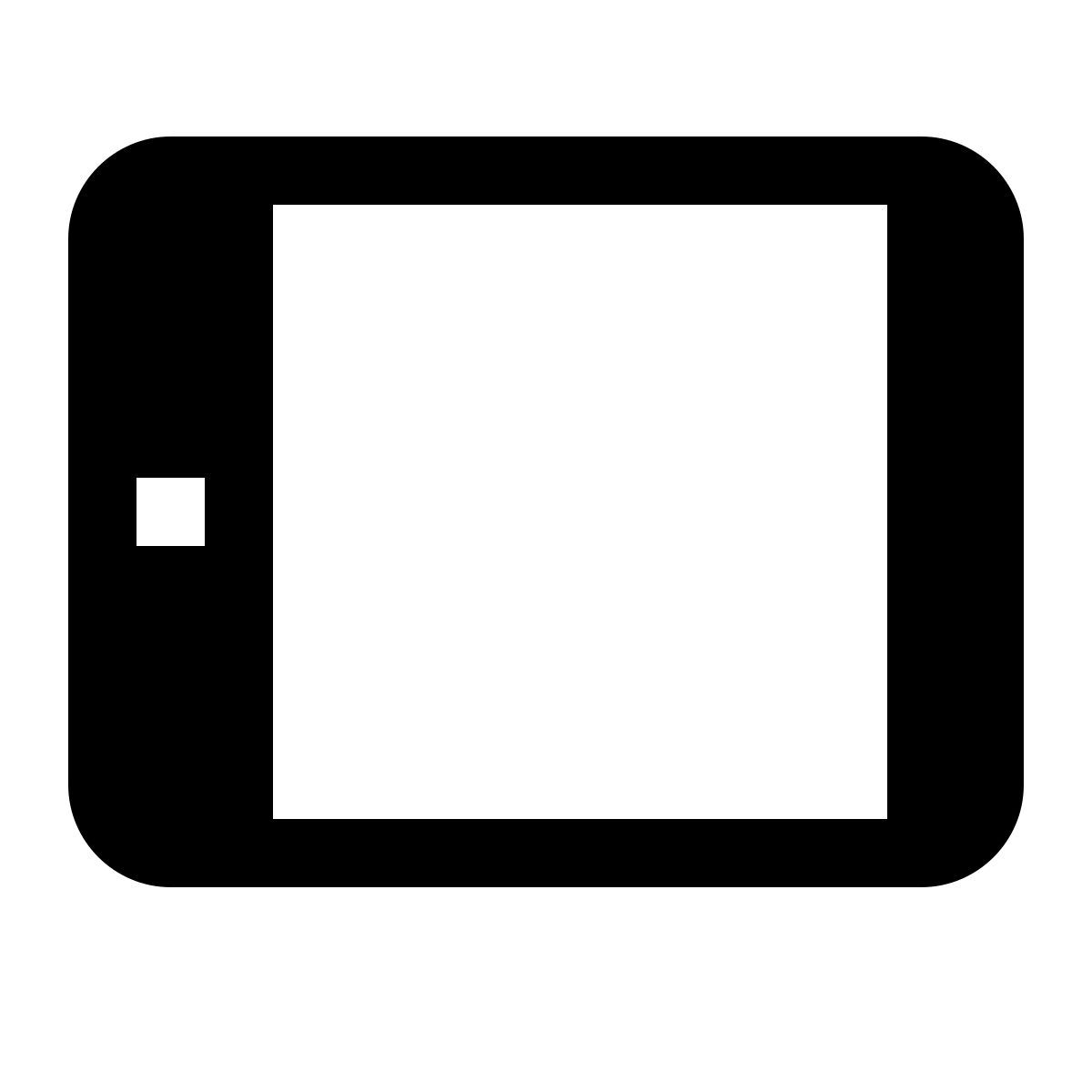 simple small style ipad mini icon