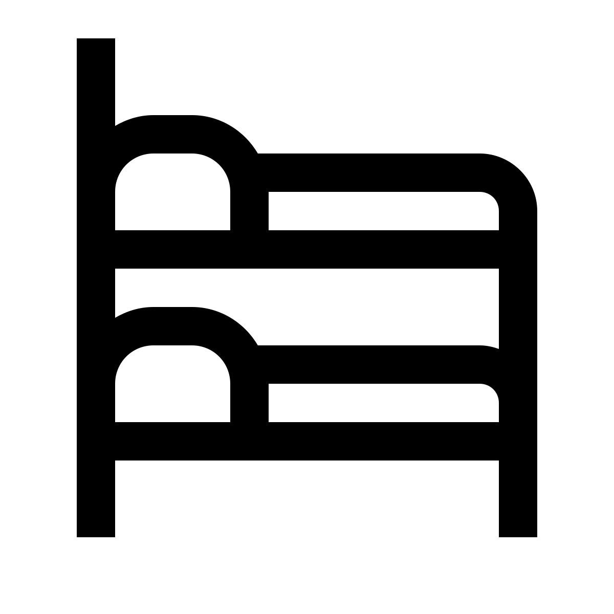 simple small style dormitorio de los niños icon