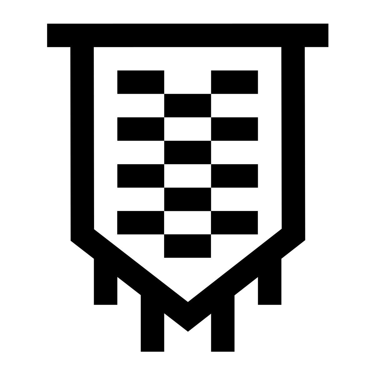 simple small style macramé icon