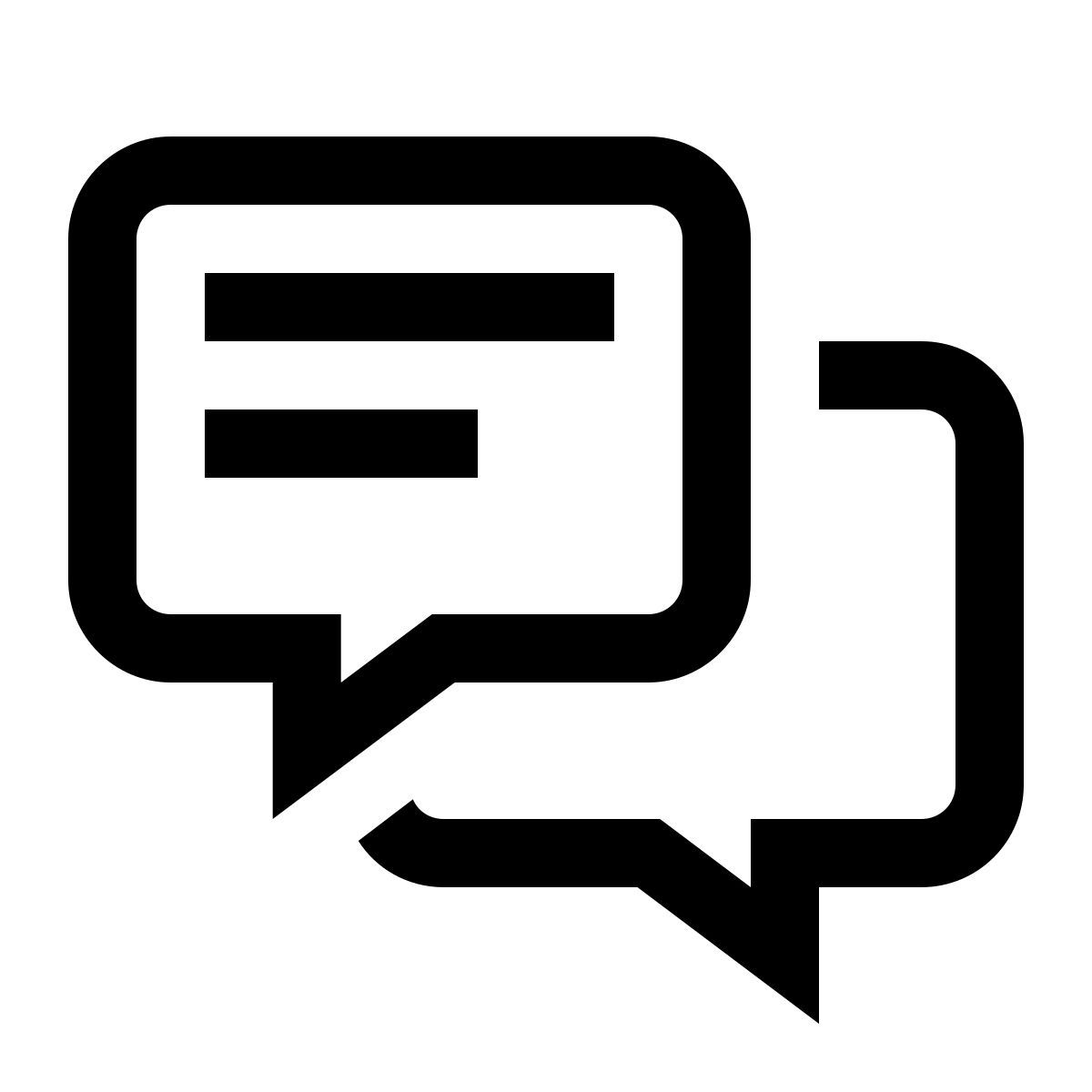 simple small style 消息 icon