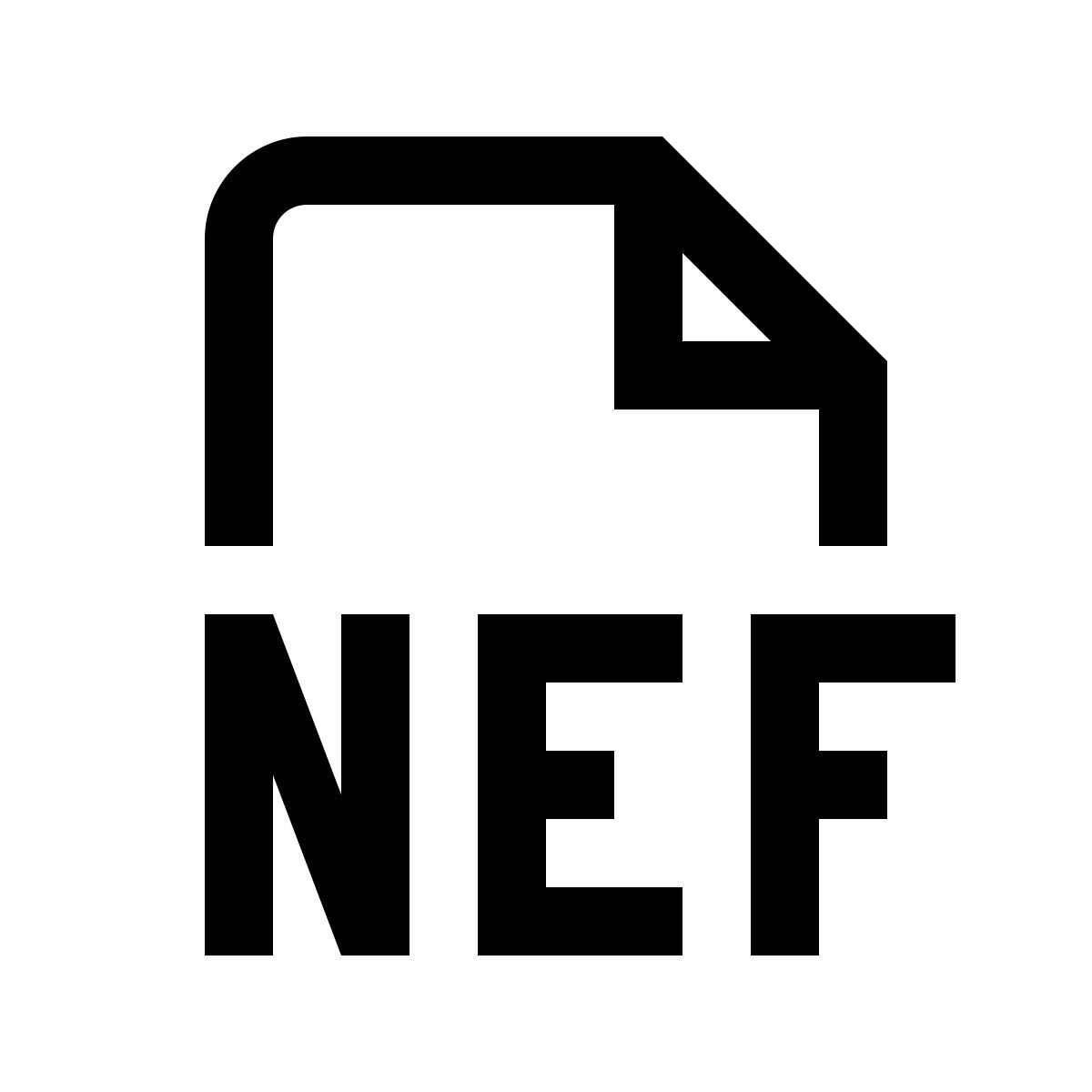 simple small style nef icon