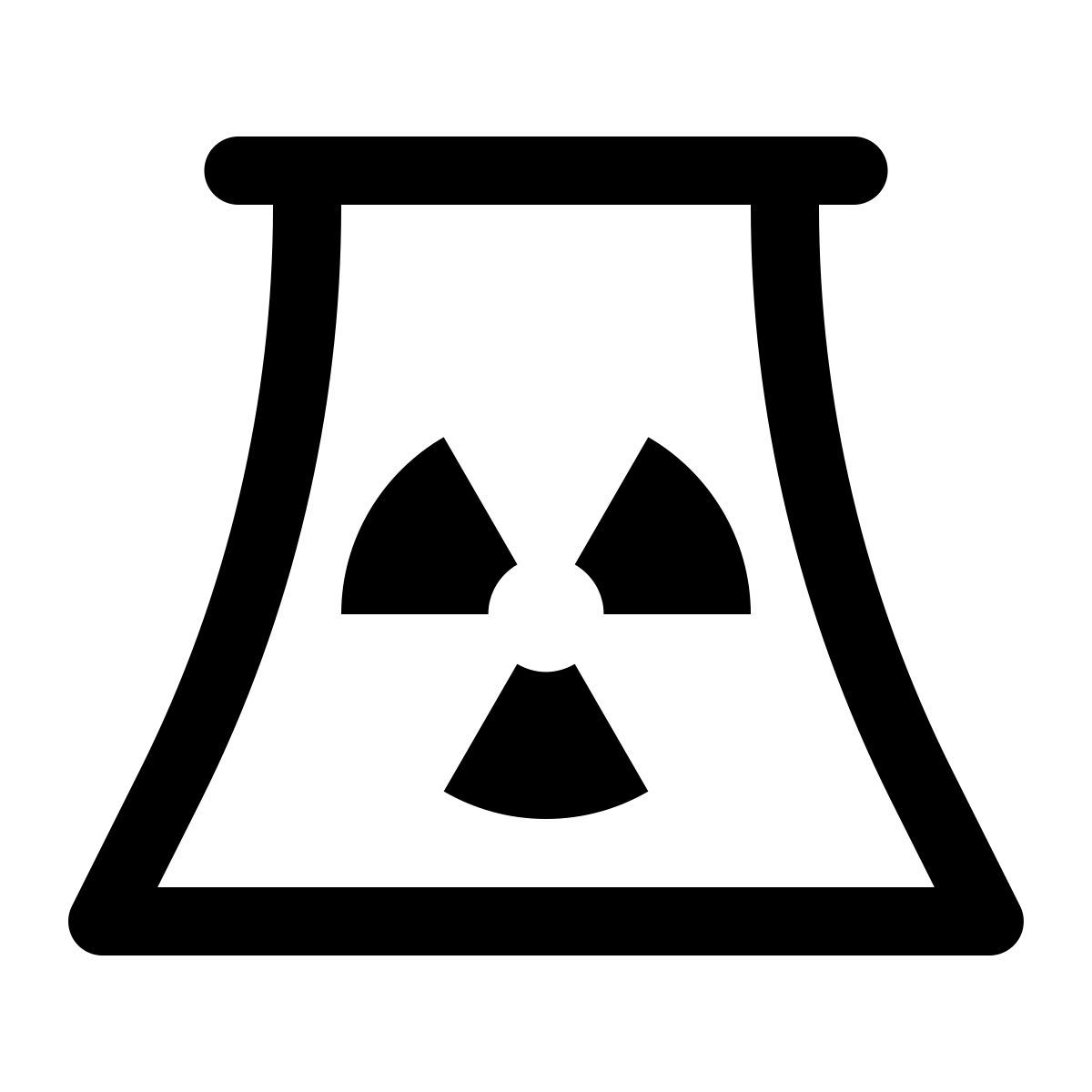 simple small style 核电站 icon