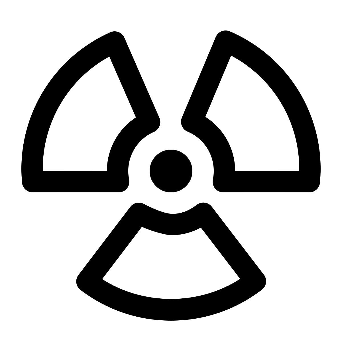 simple small style nuklear icon