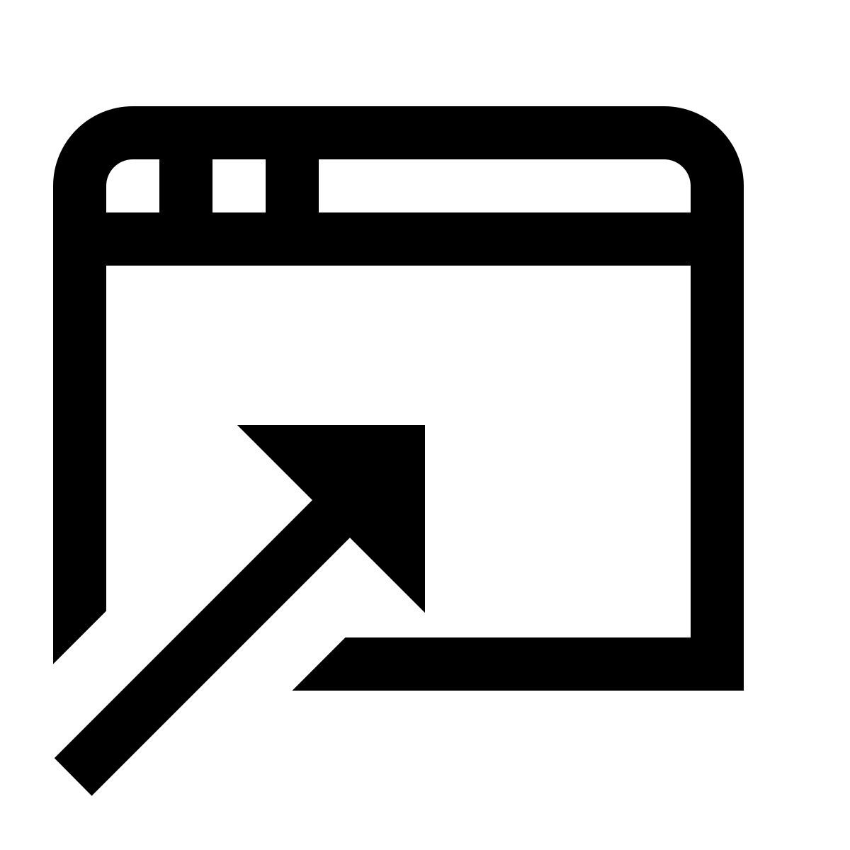 simple small style 온라인 광고 icon