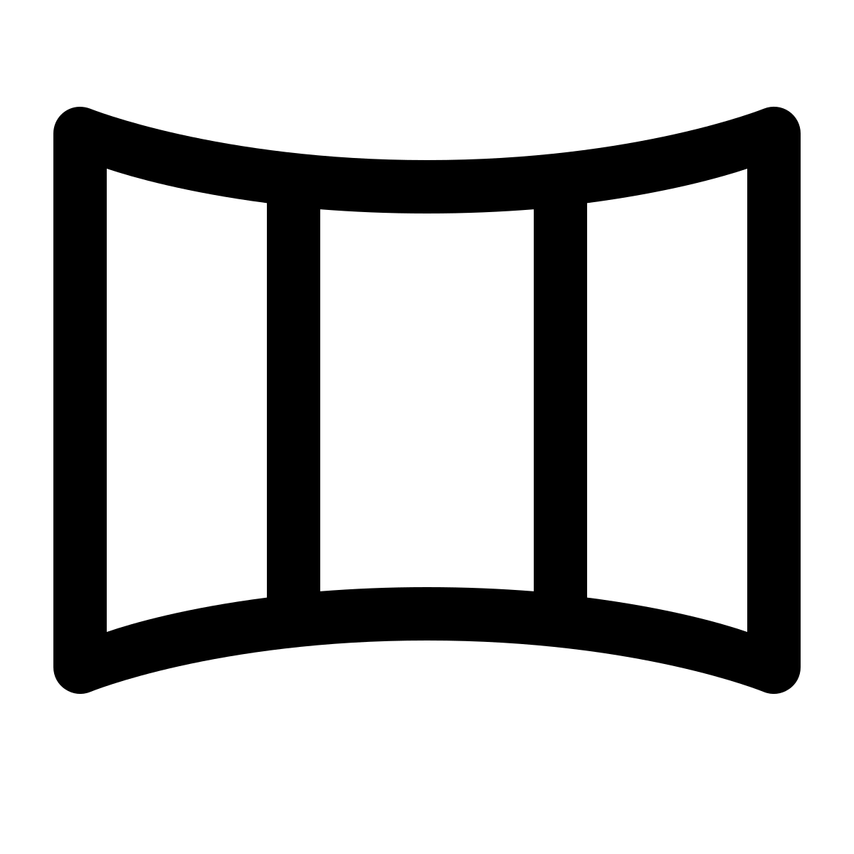simple small style panorama icon