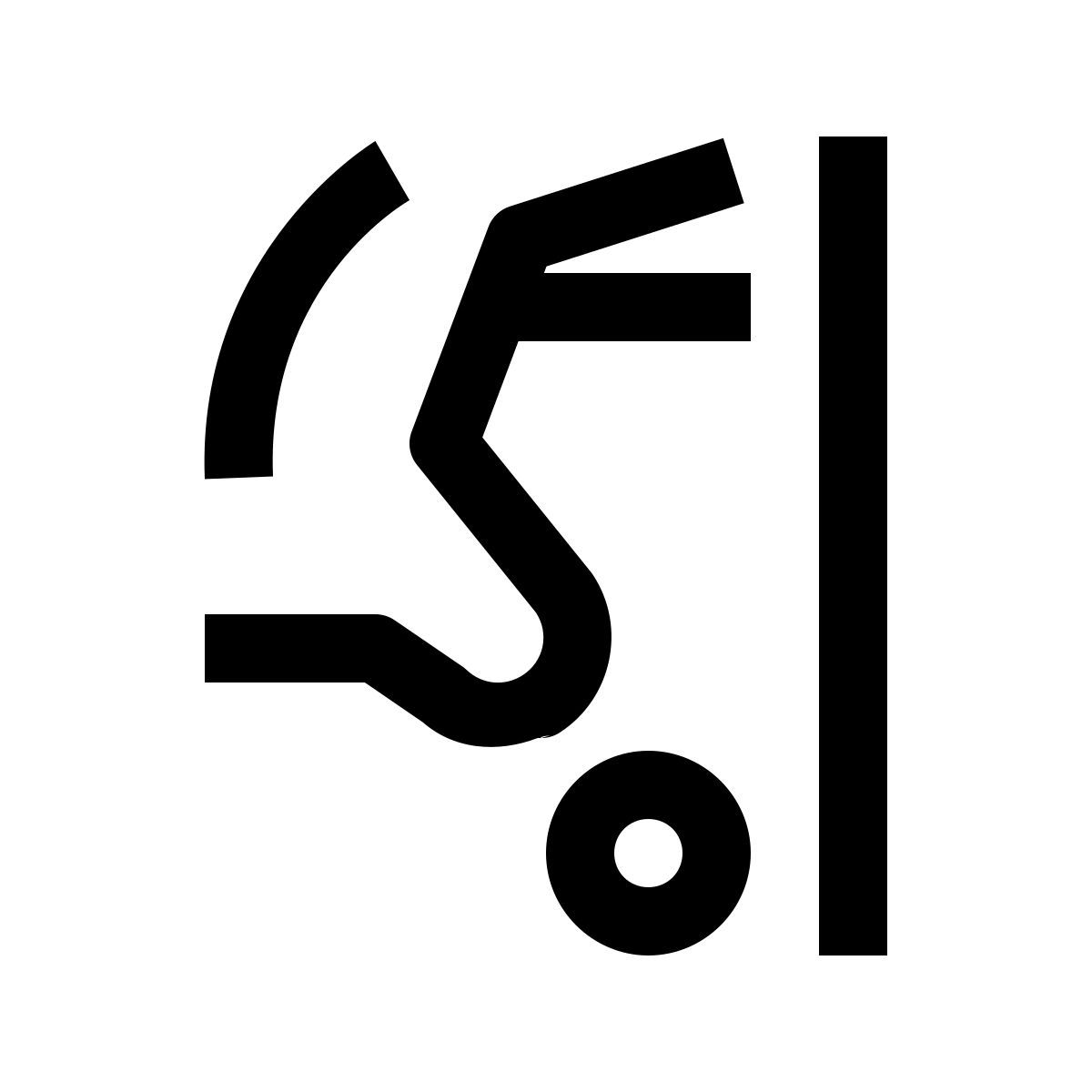 simple small style parkour icon