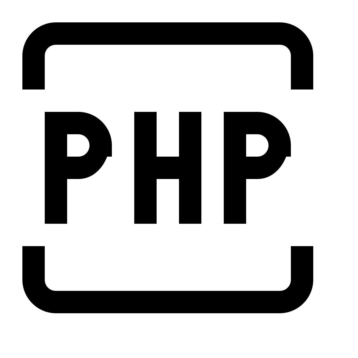 simple small style php icon