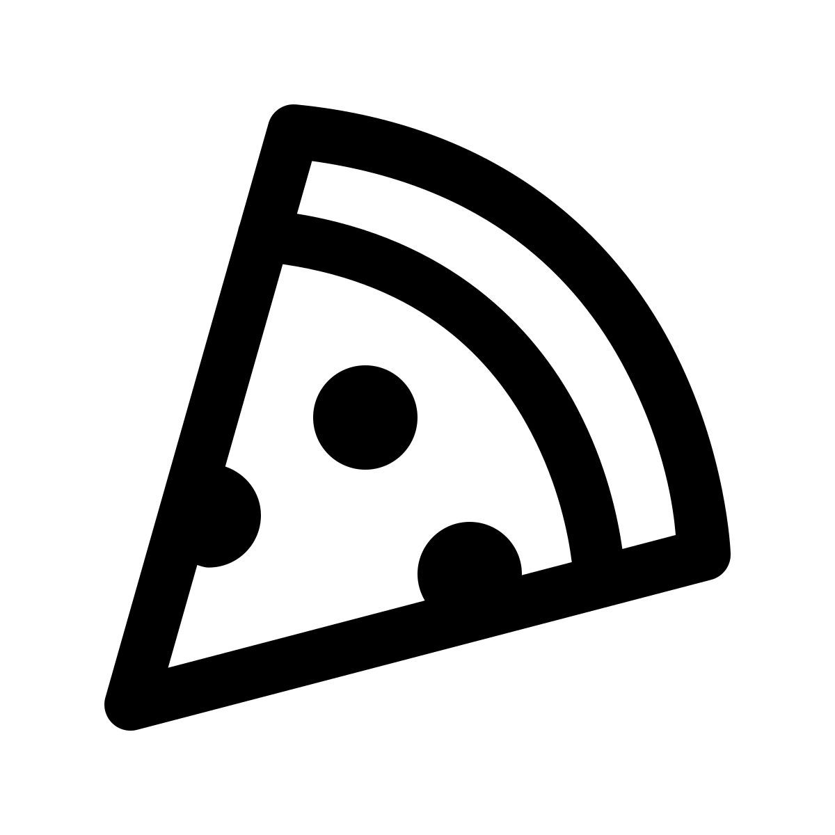 simple small style 比萨 icon