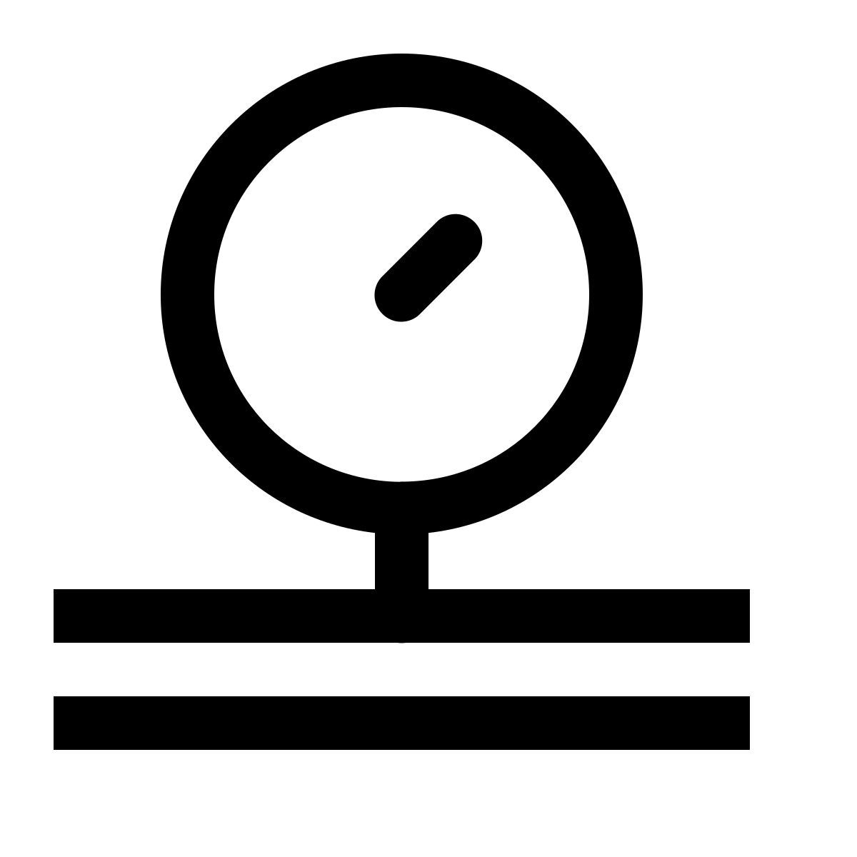 simple small style pressure icon