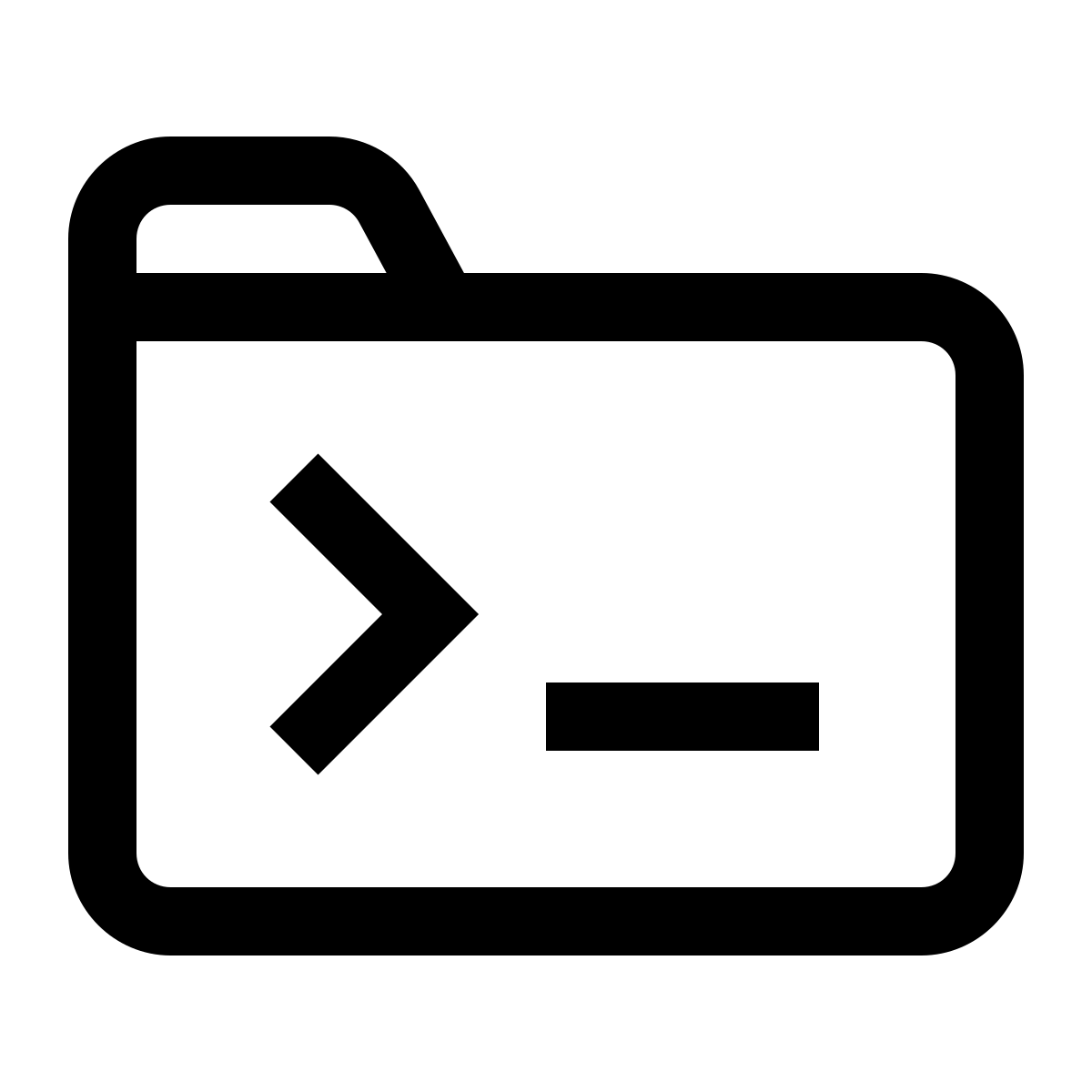 simple small style program icon