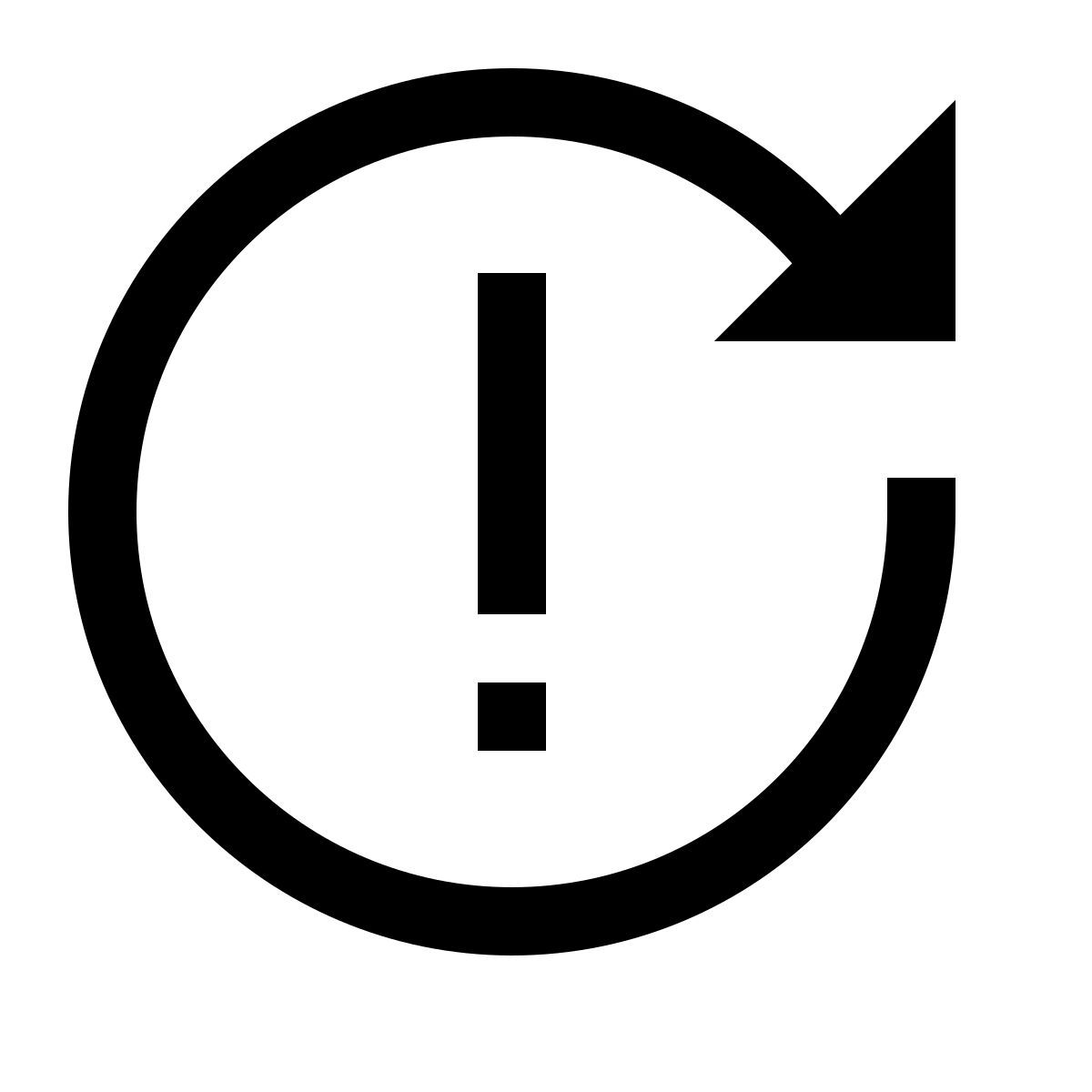 simple small style eccezione di appuntamento ricorrente icon