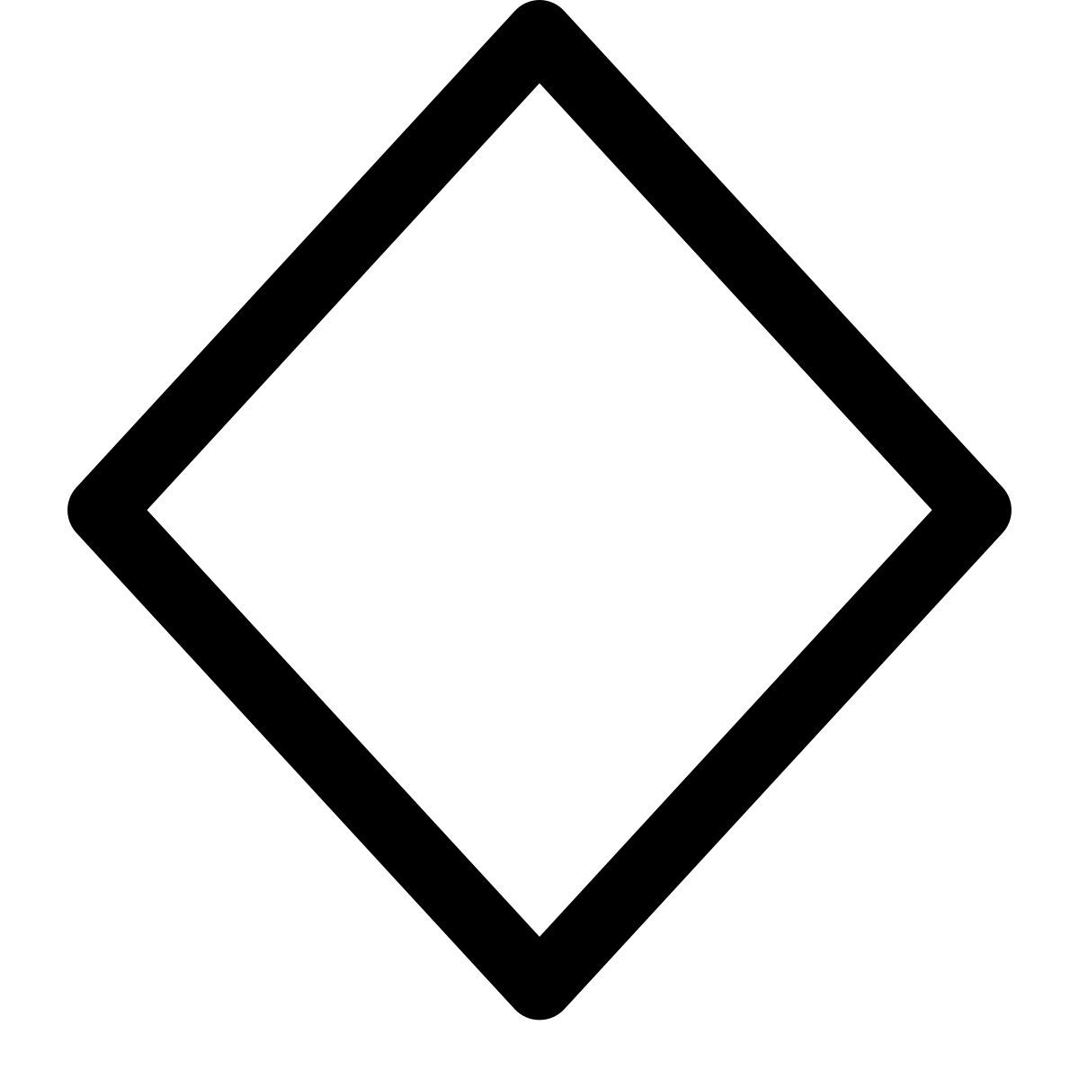 simple small style 菱形 icon