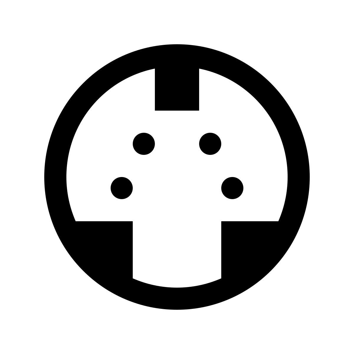 simple small style s 비디오 icon