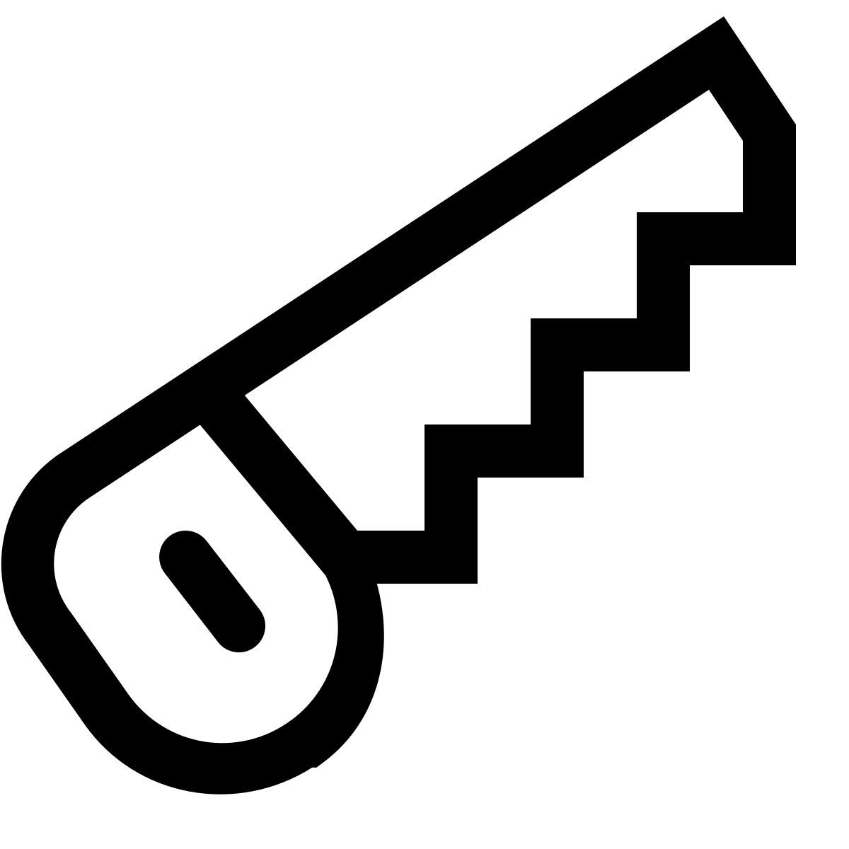 simple small style saw icon