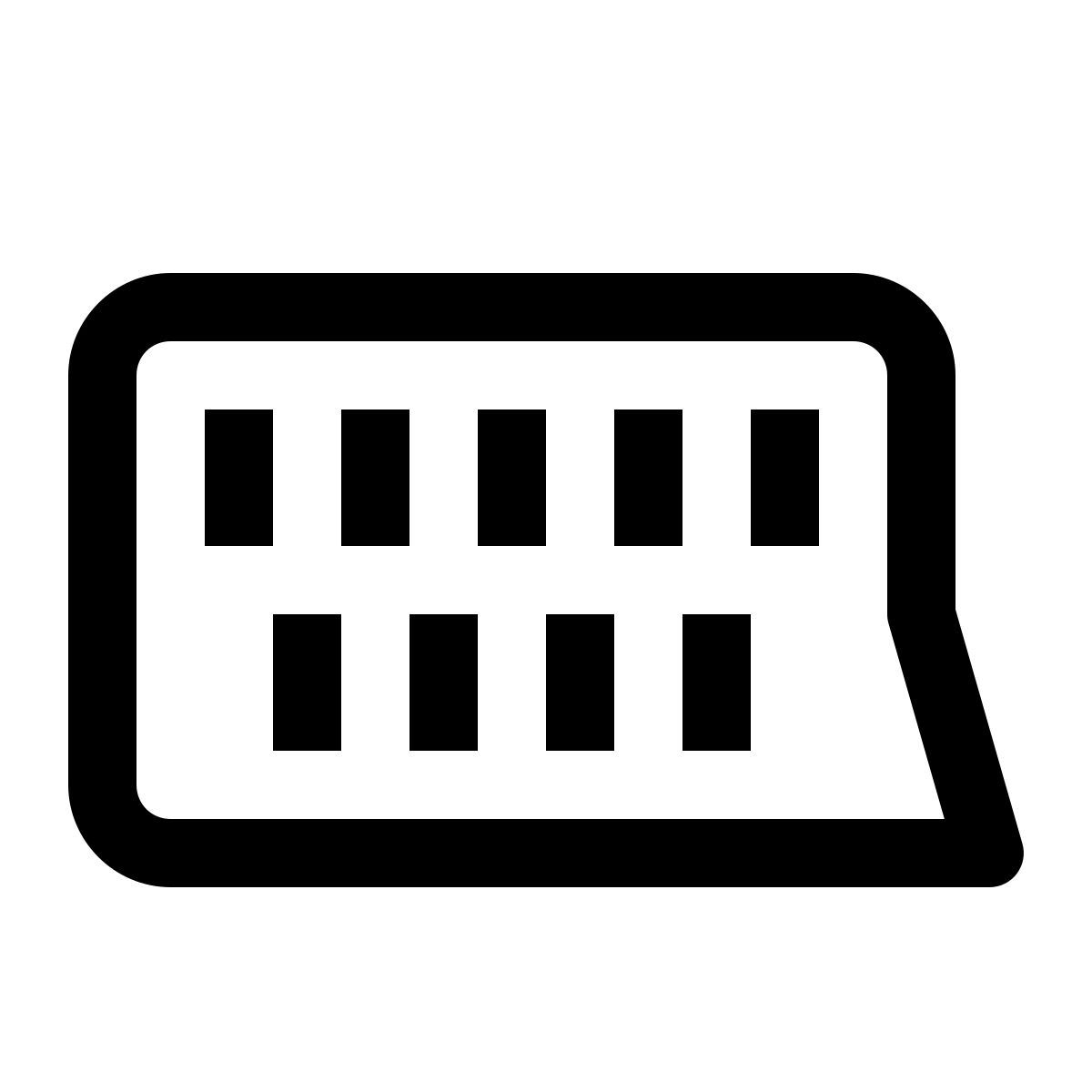 simple small style scart icon