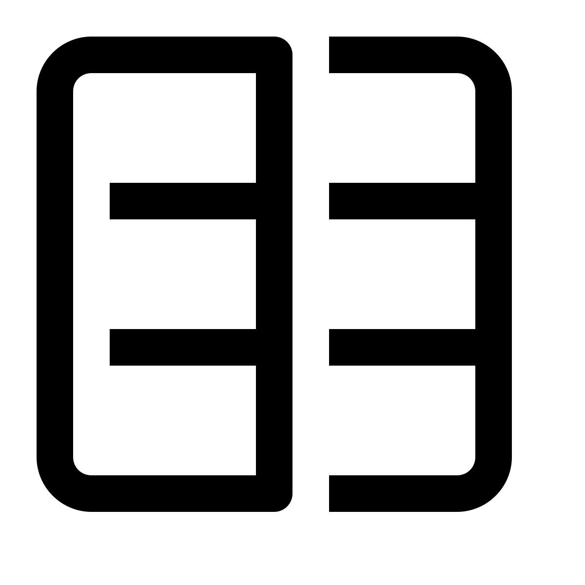 simple small style seleziona colonna icon