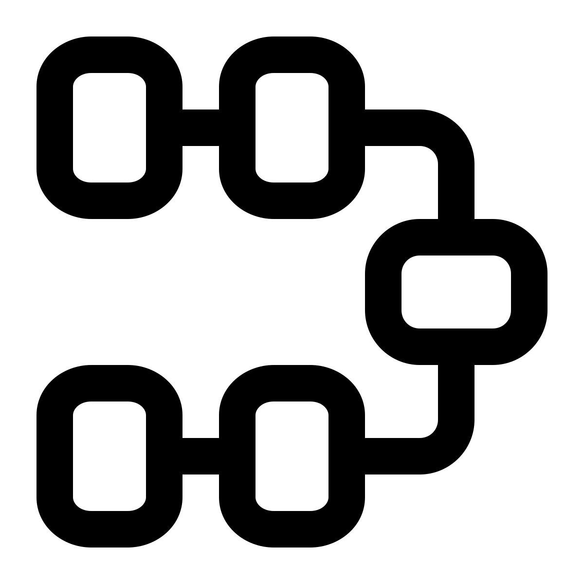 simple small style tâches en série icon