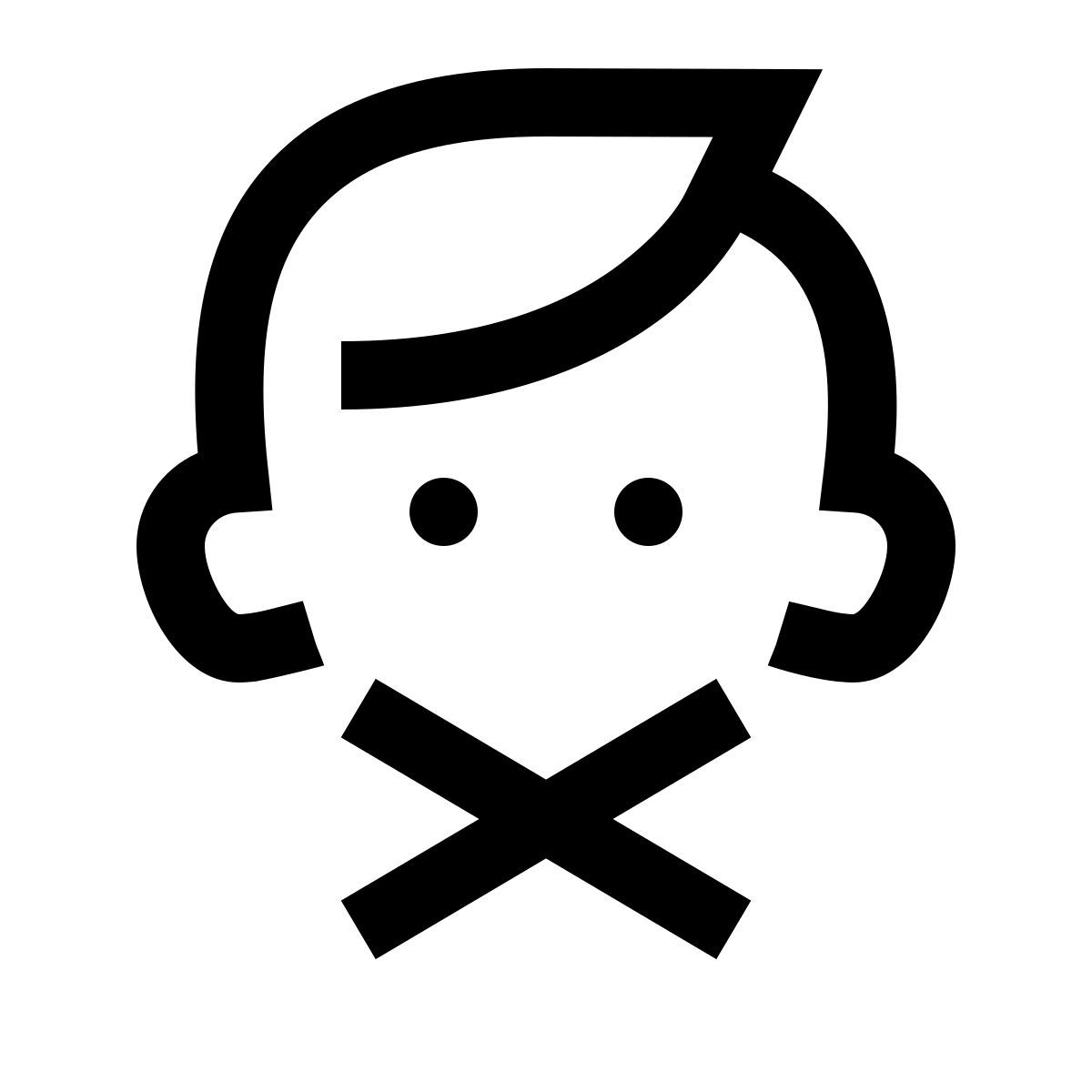 simple small style silenciado icon