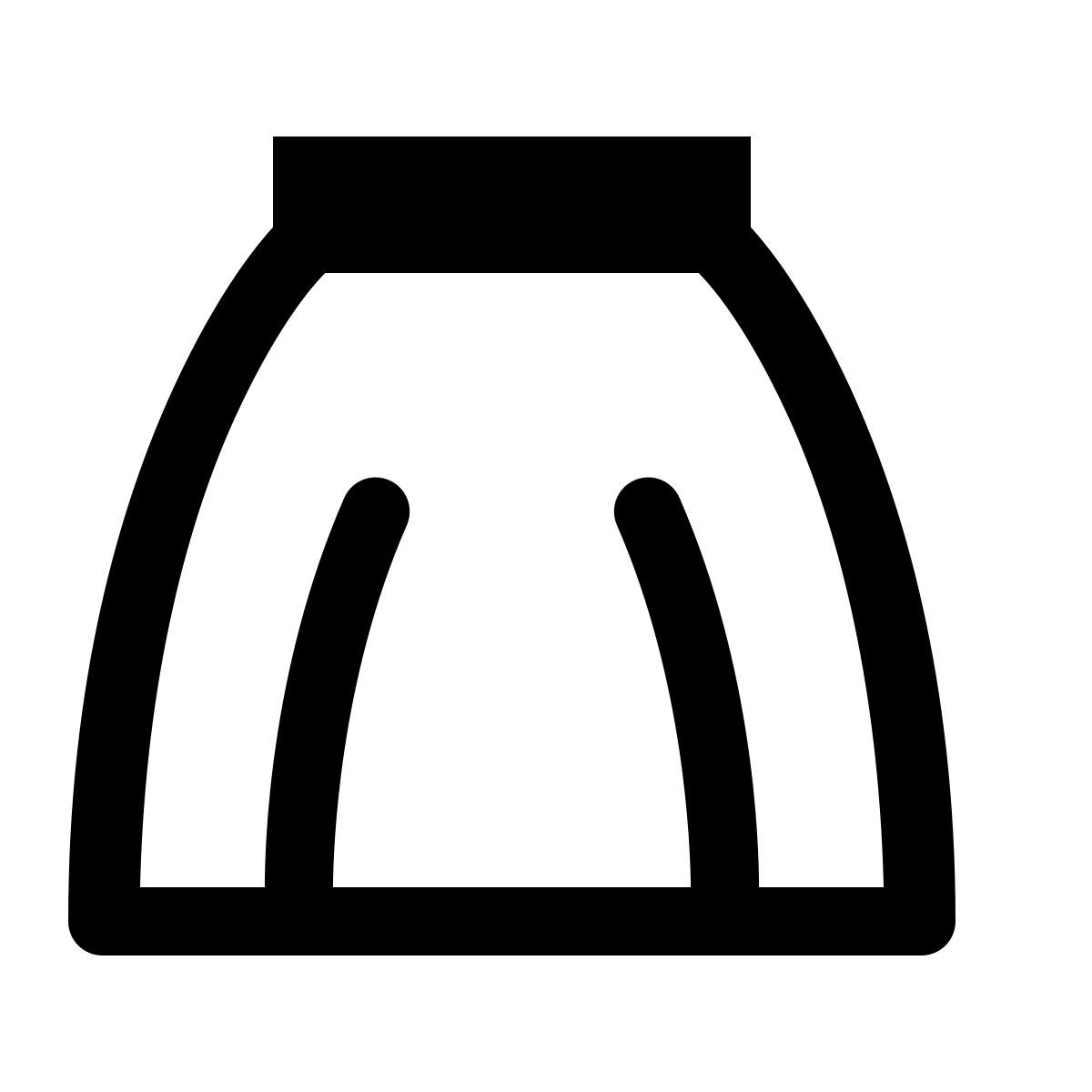 simple small style gonna icon