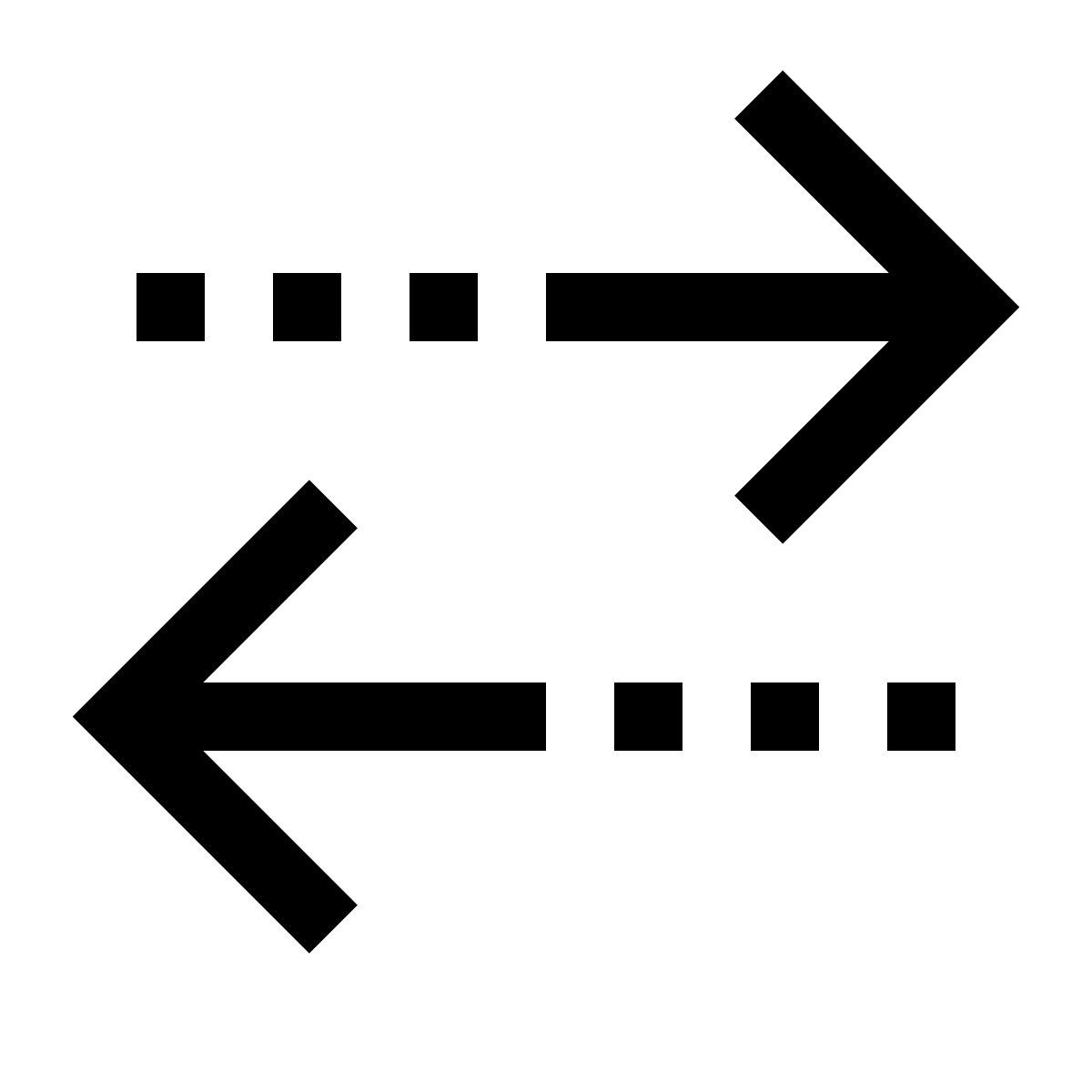 simple small style flecha direccional horizontal icon