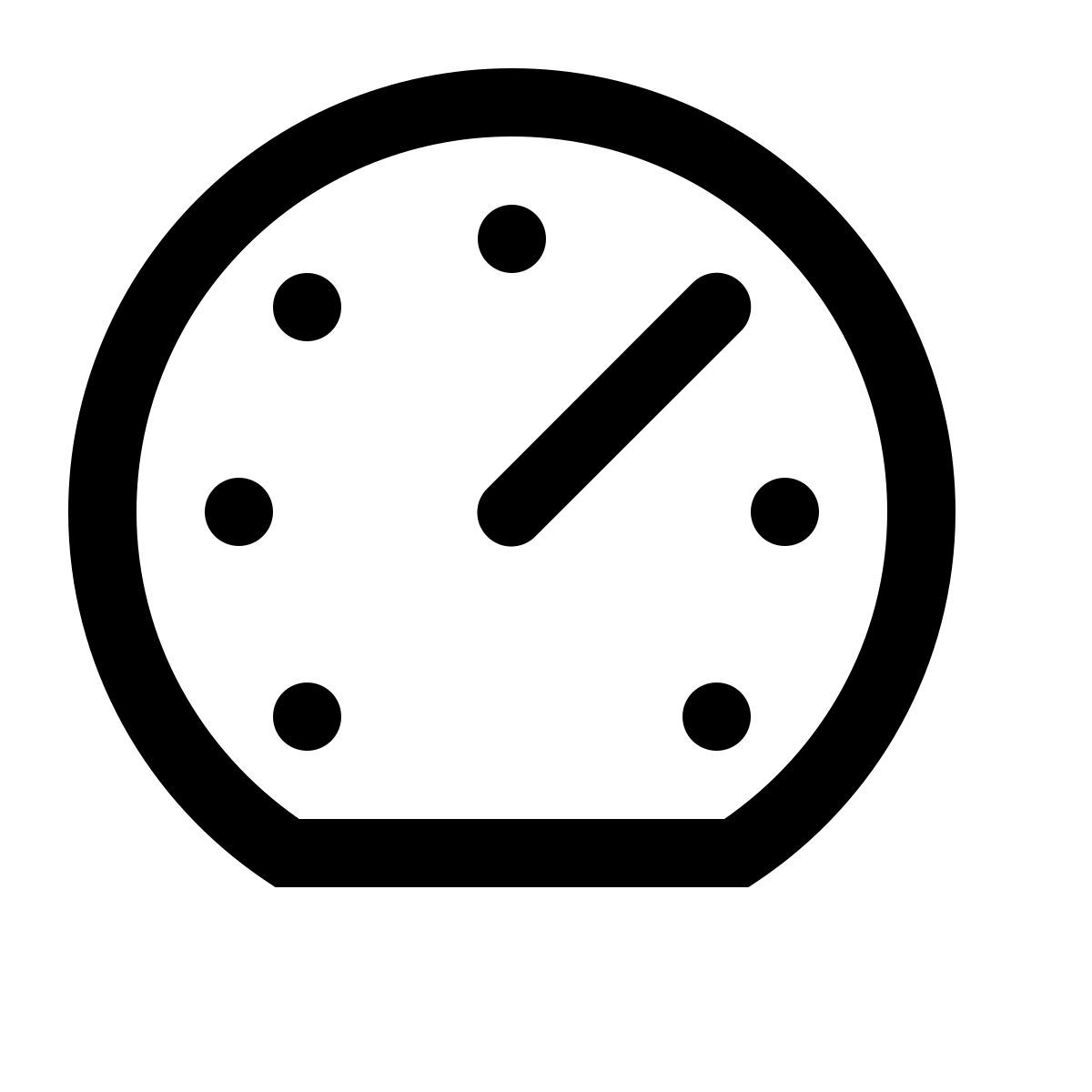 simple small style velocidad icon