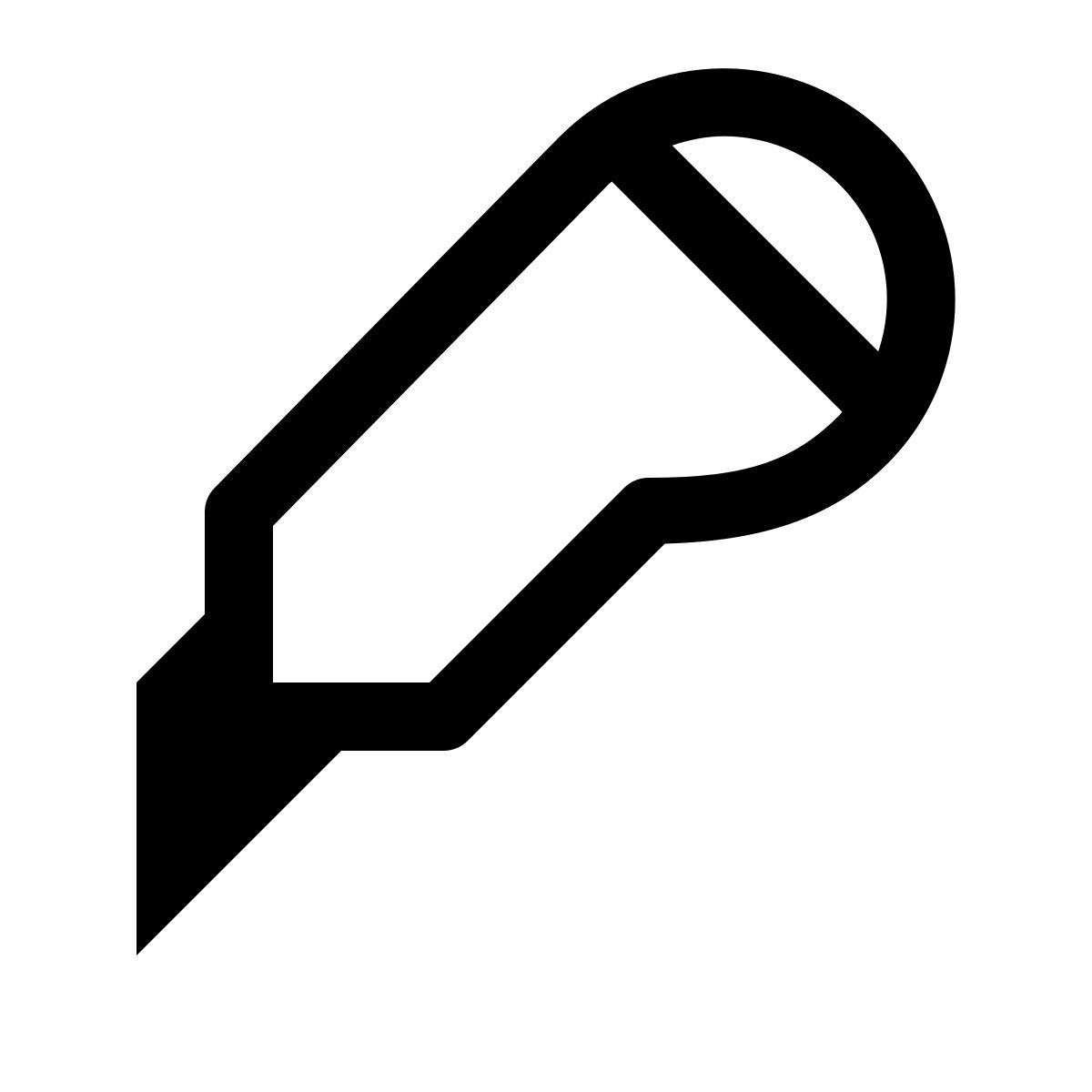 simple small style taglierino icon