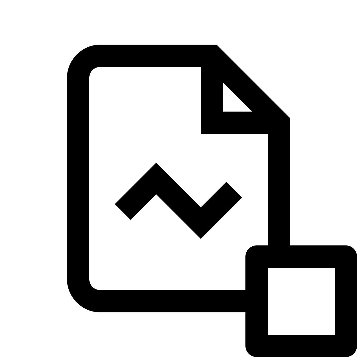 simple small style arrêter le rapport de graphique icon