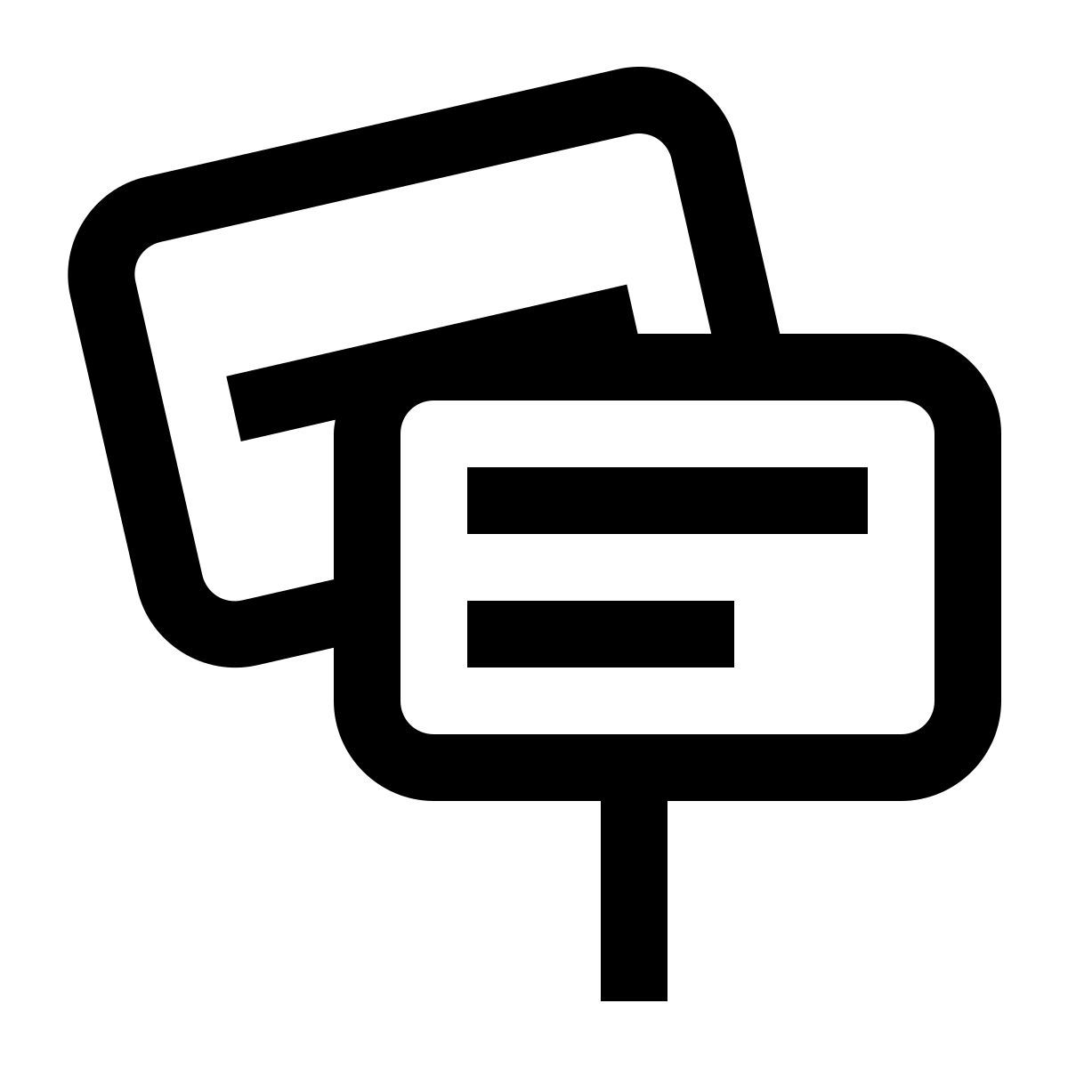 simple small style grève icon