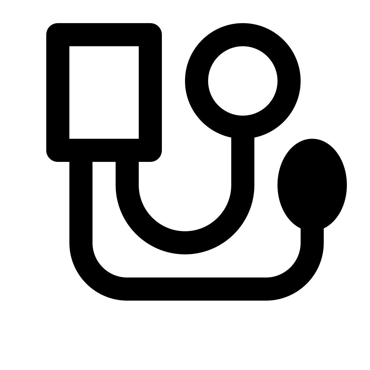 simple small style tonometro icon