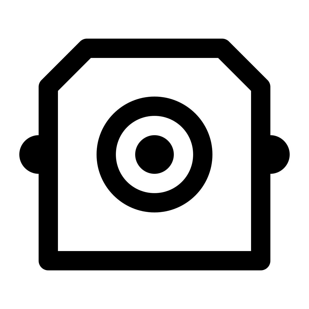 simple small style toslink icon