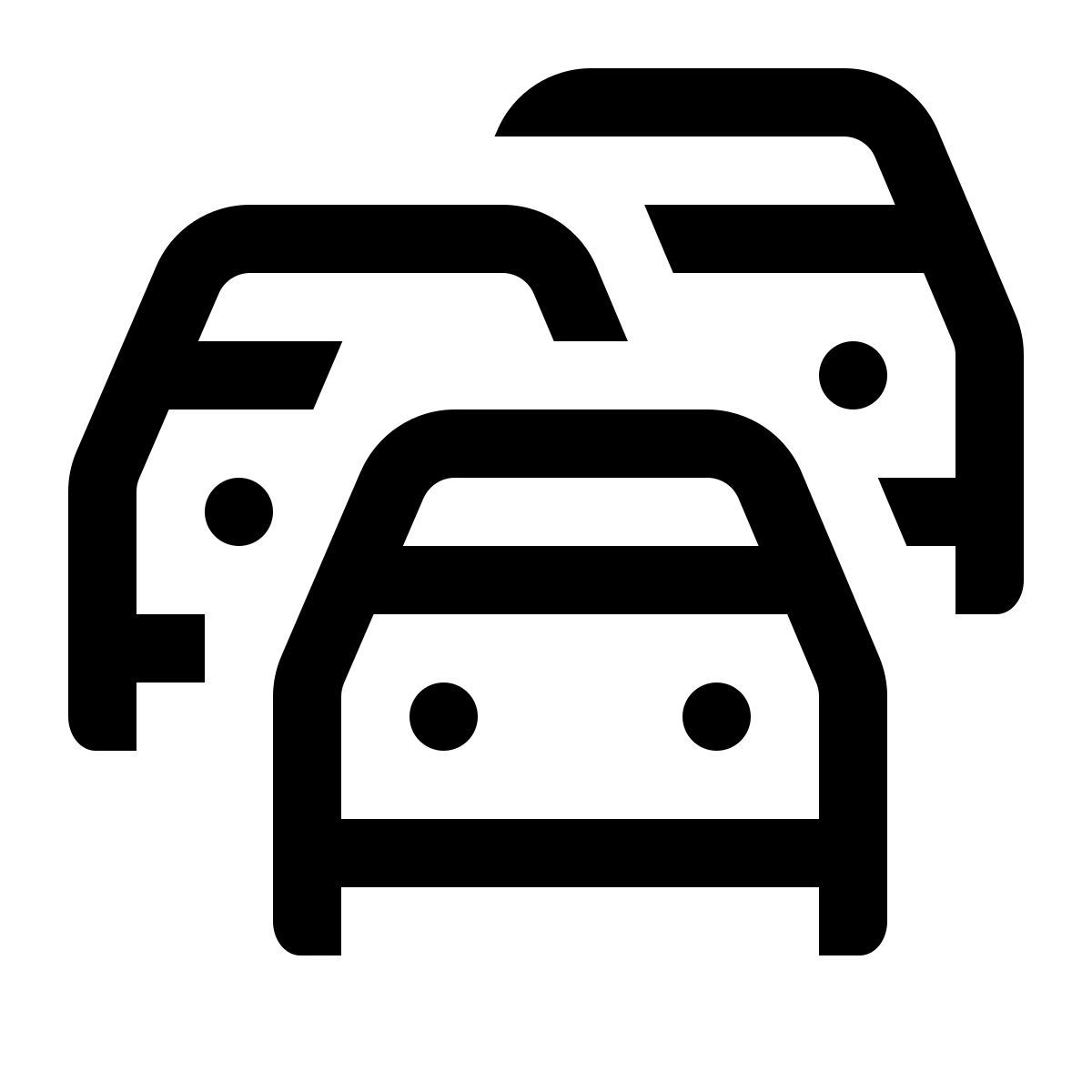 simple small style tráfico icon