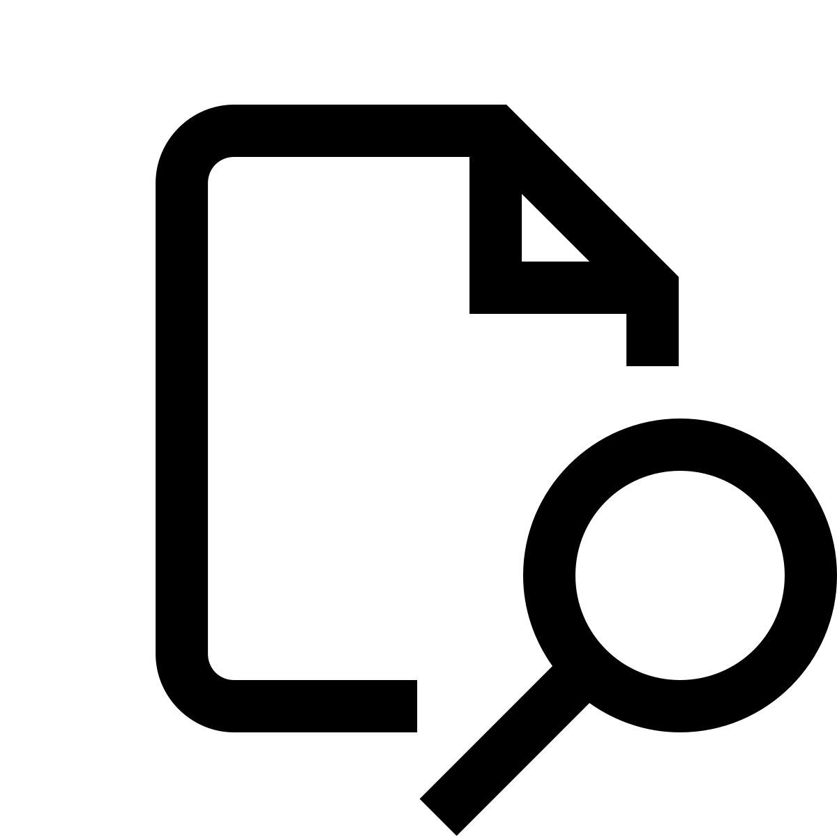 simple small style ver archivo icon