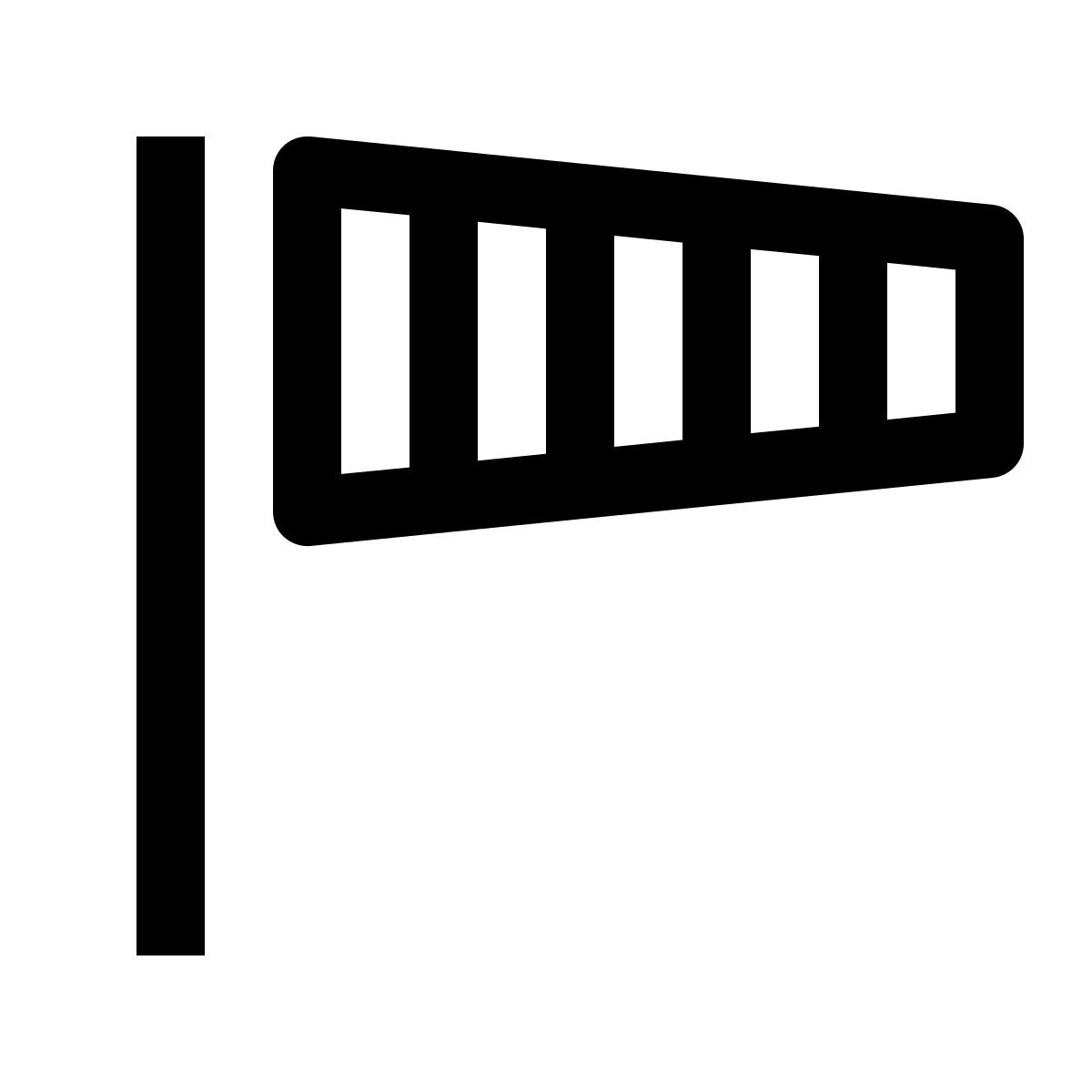 simple small style windsock icon