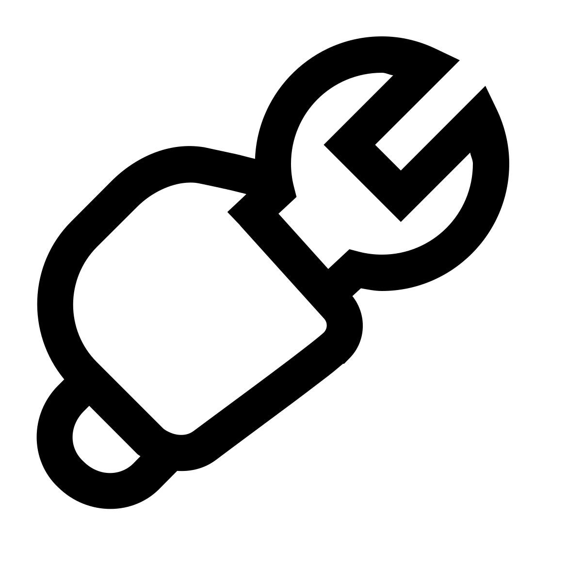 simple small style arbeit icon