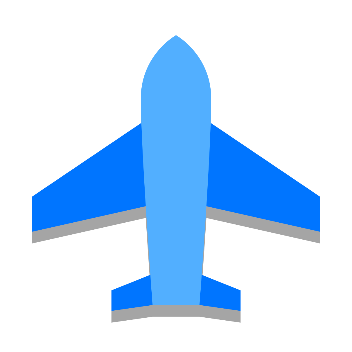 papercut style airport icon