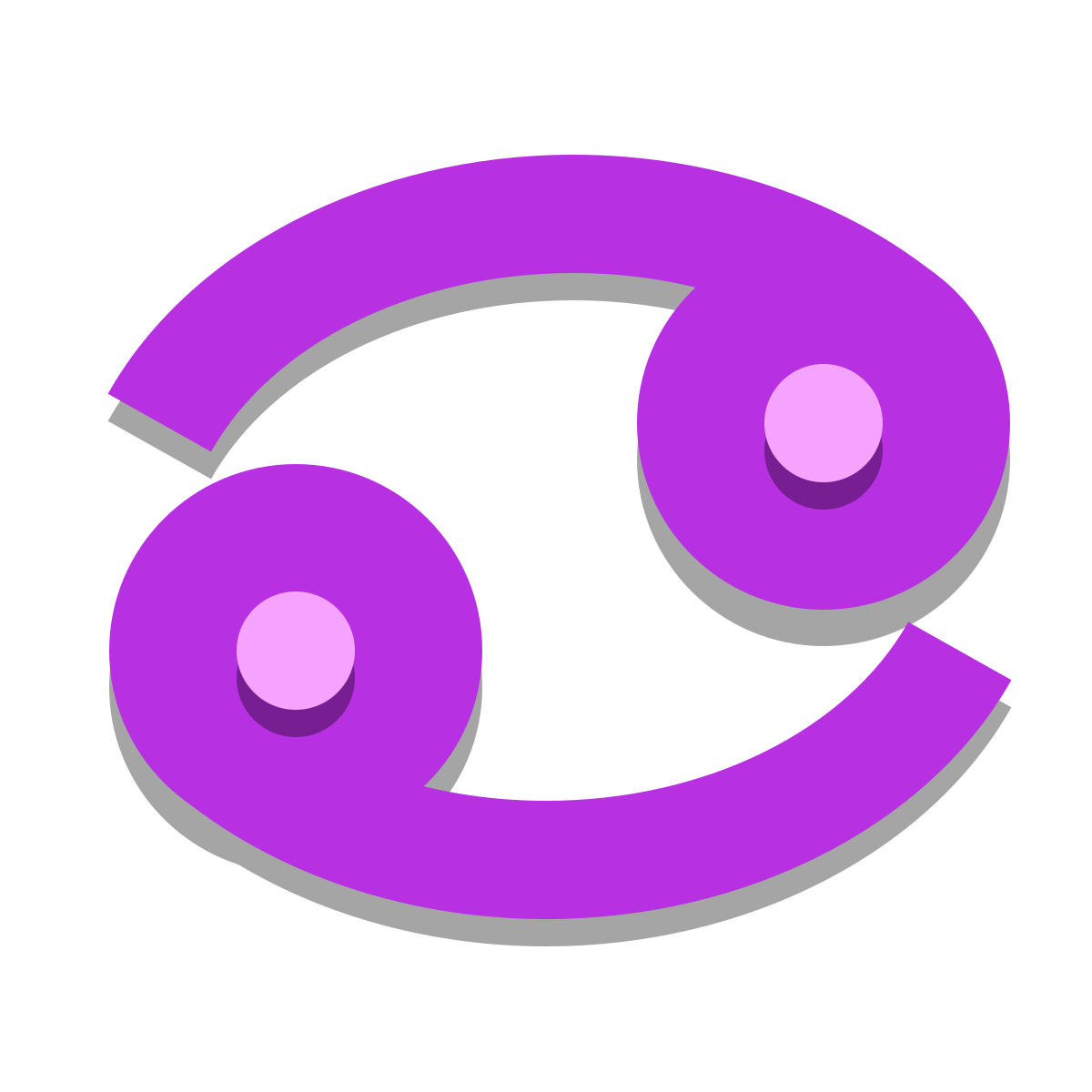 papercut style cancer icon