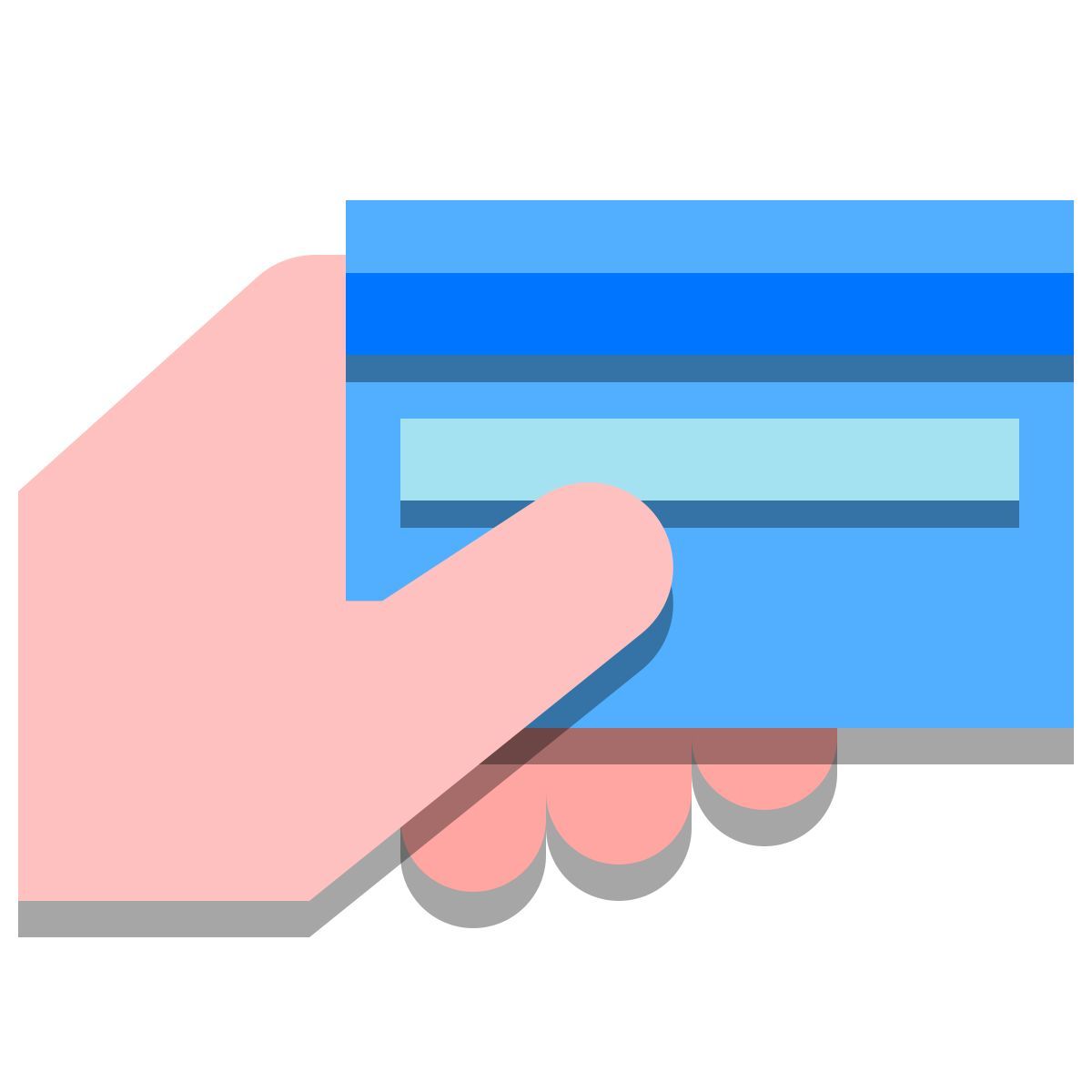 papercut style carte en cours d'utilisation icon