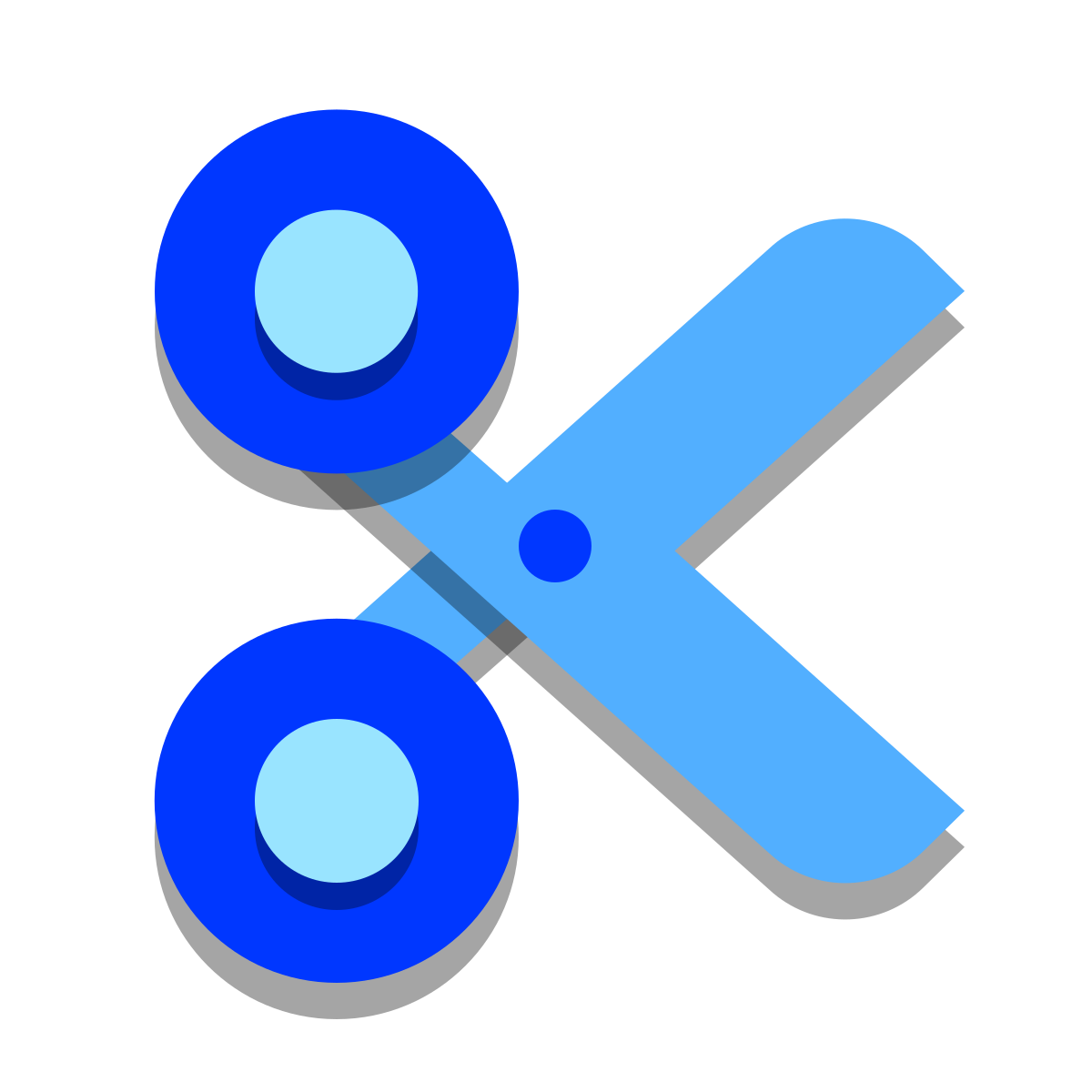 papercut style cut icon