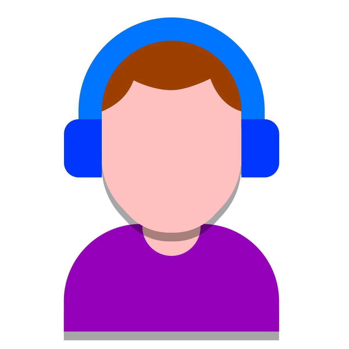 papercut style dj icon