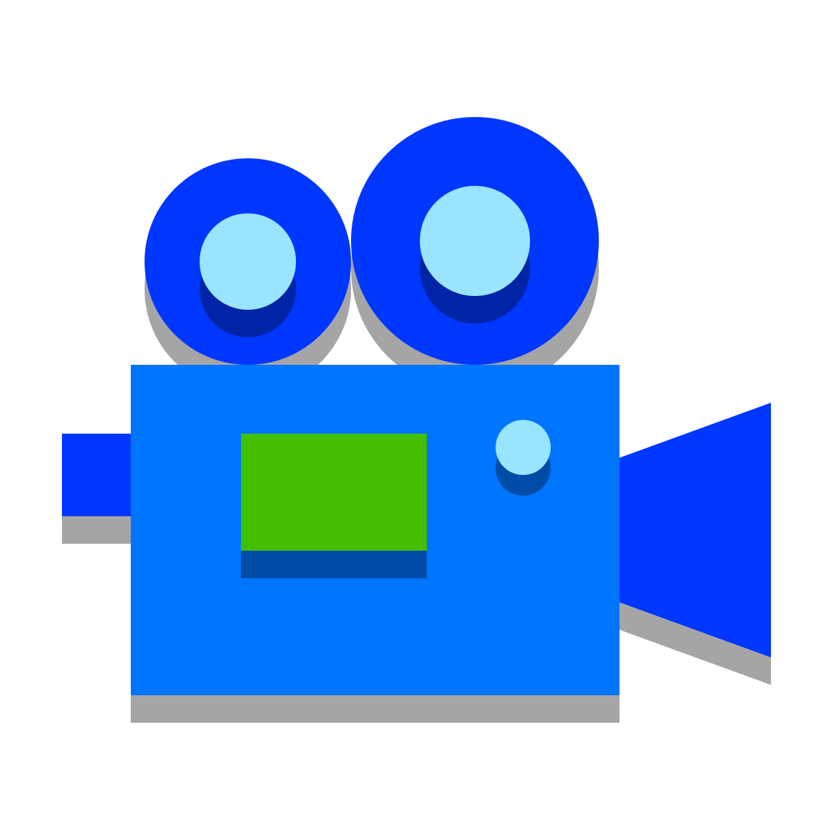 papercut style documentary icon