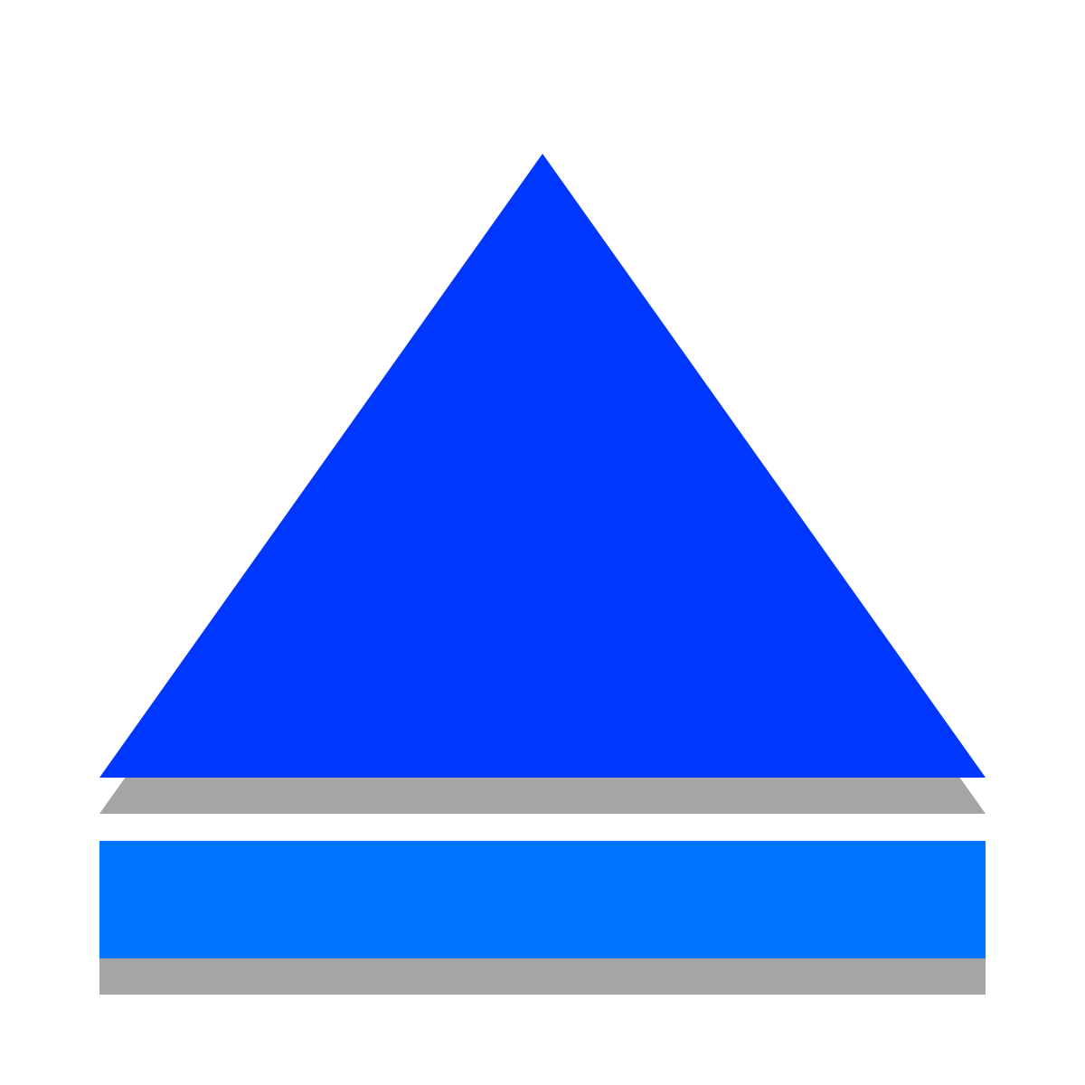 papercut style eject icon