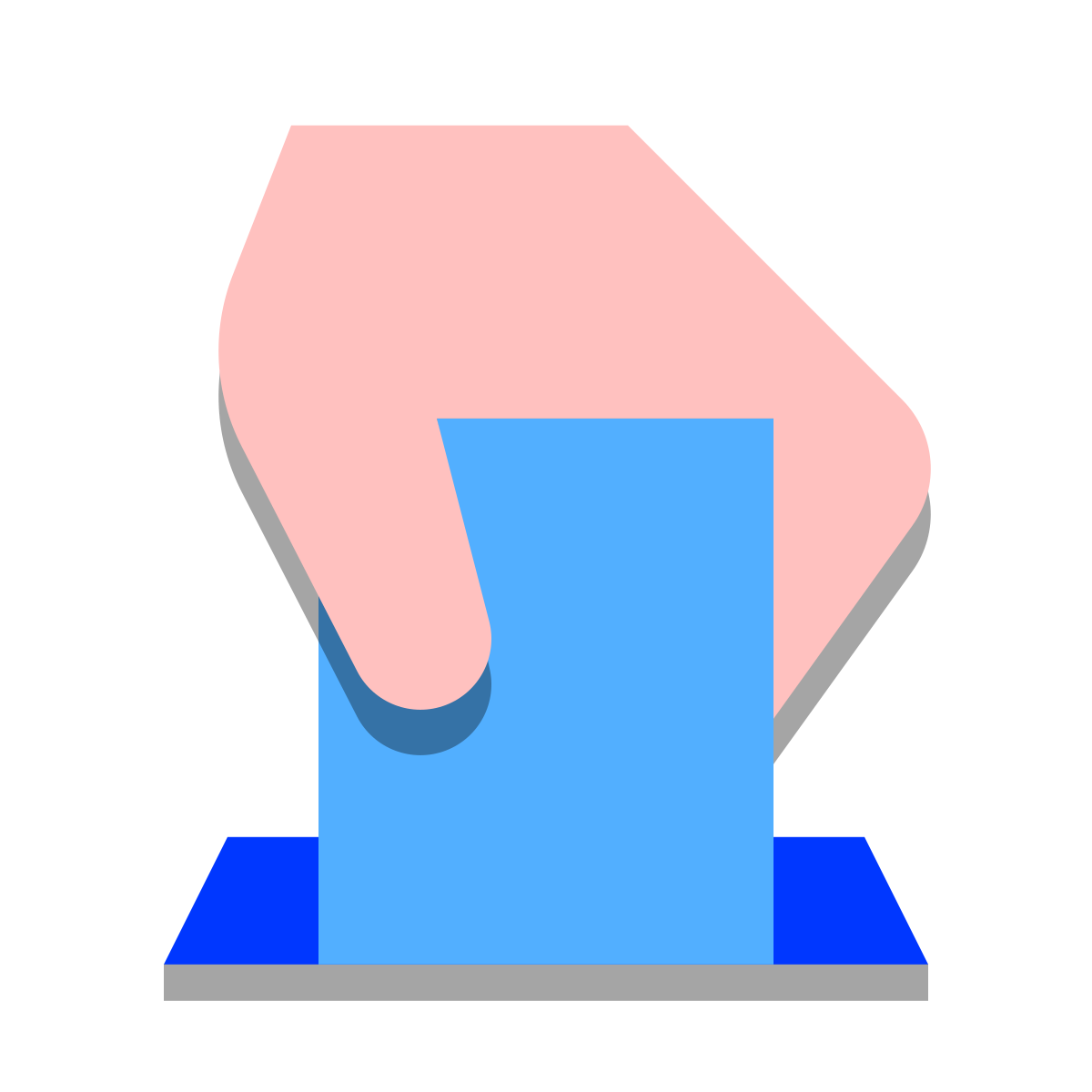 papercut style elections icon