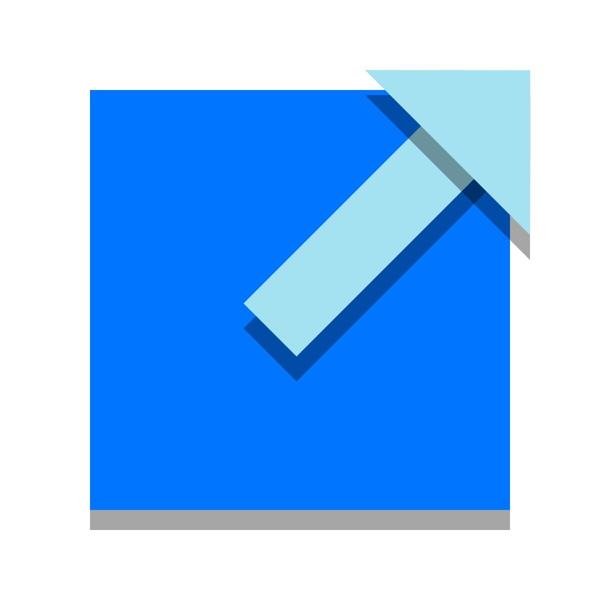 papercut style lien externe icon