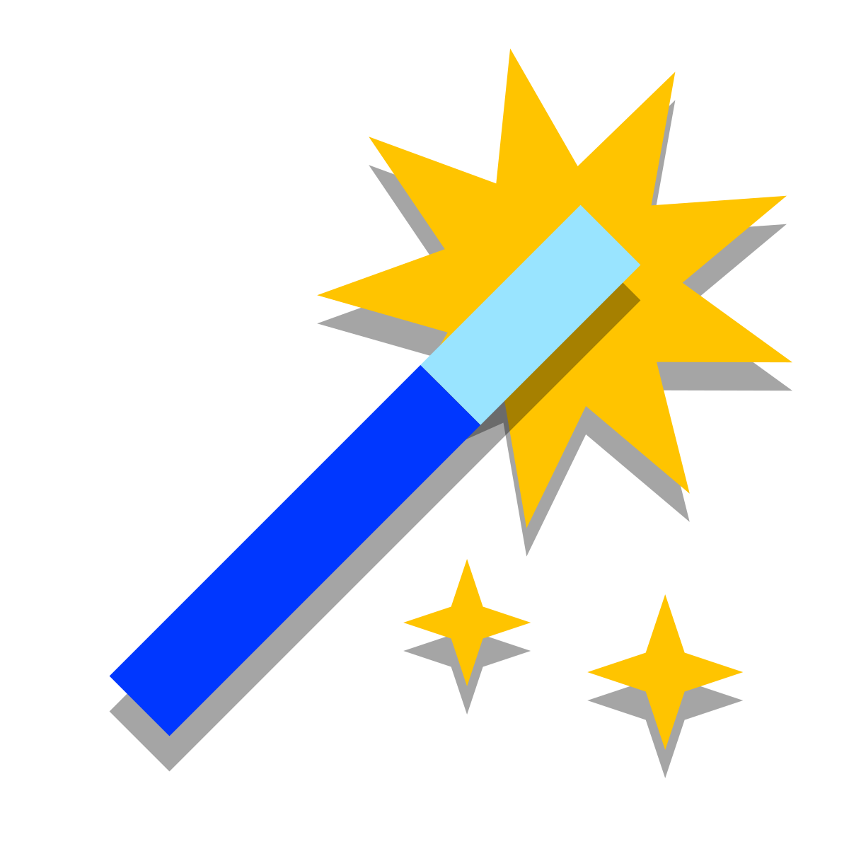 papercut style fantasy icon