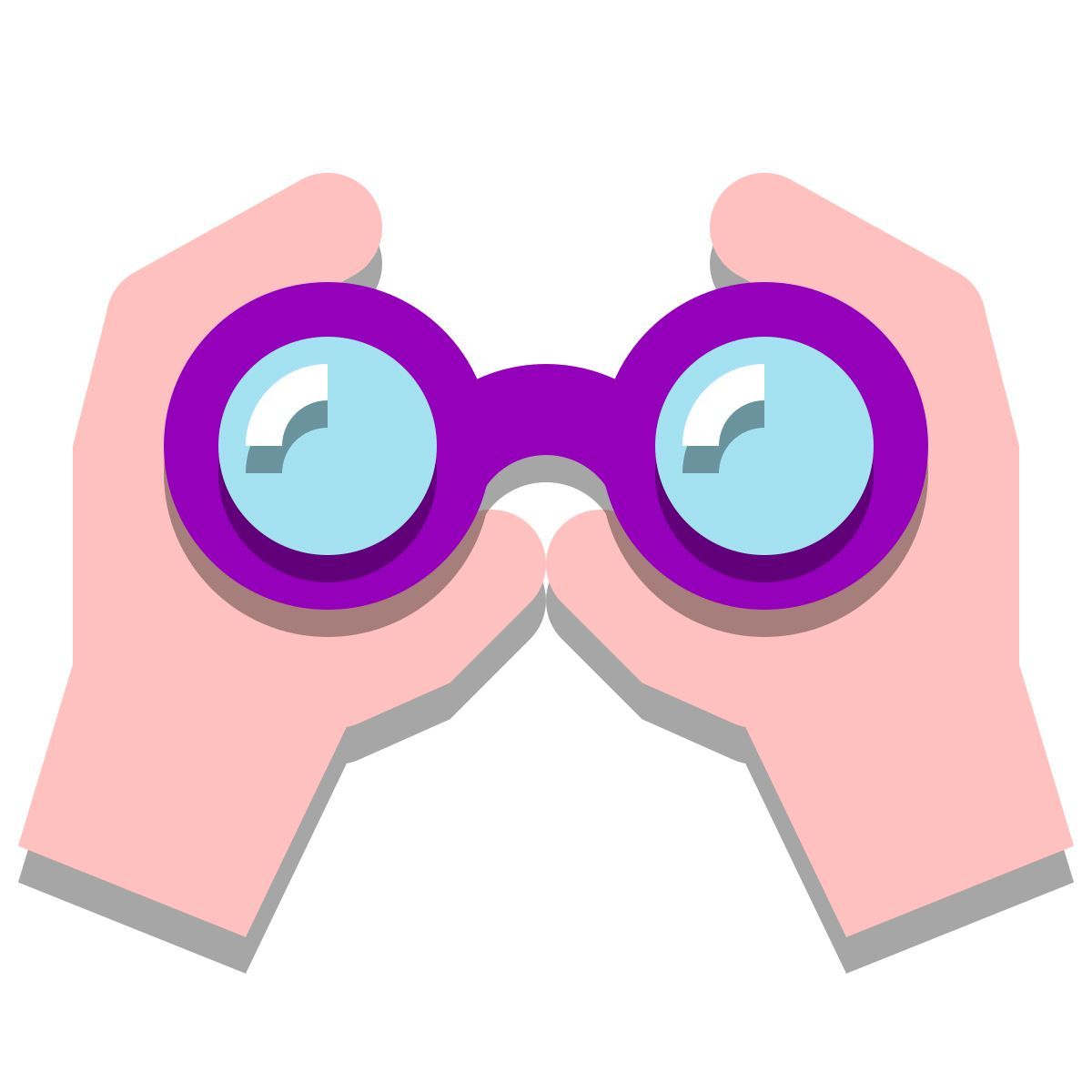 papercut style verfolgen icon