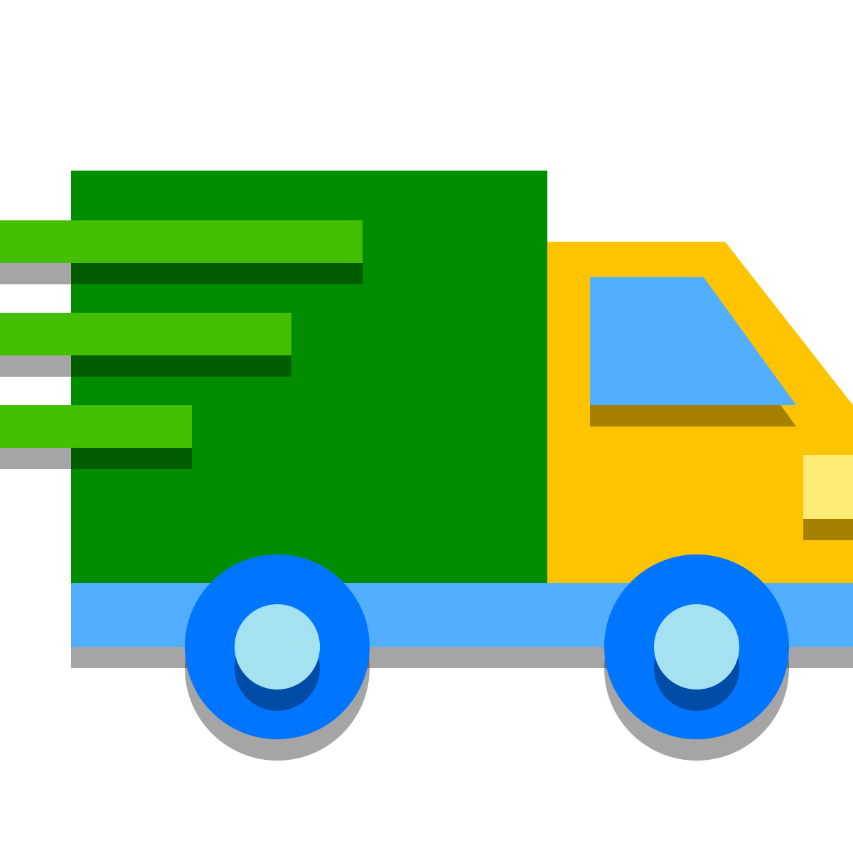 papercut style in transit icon