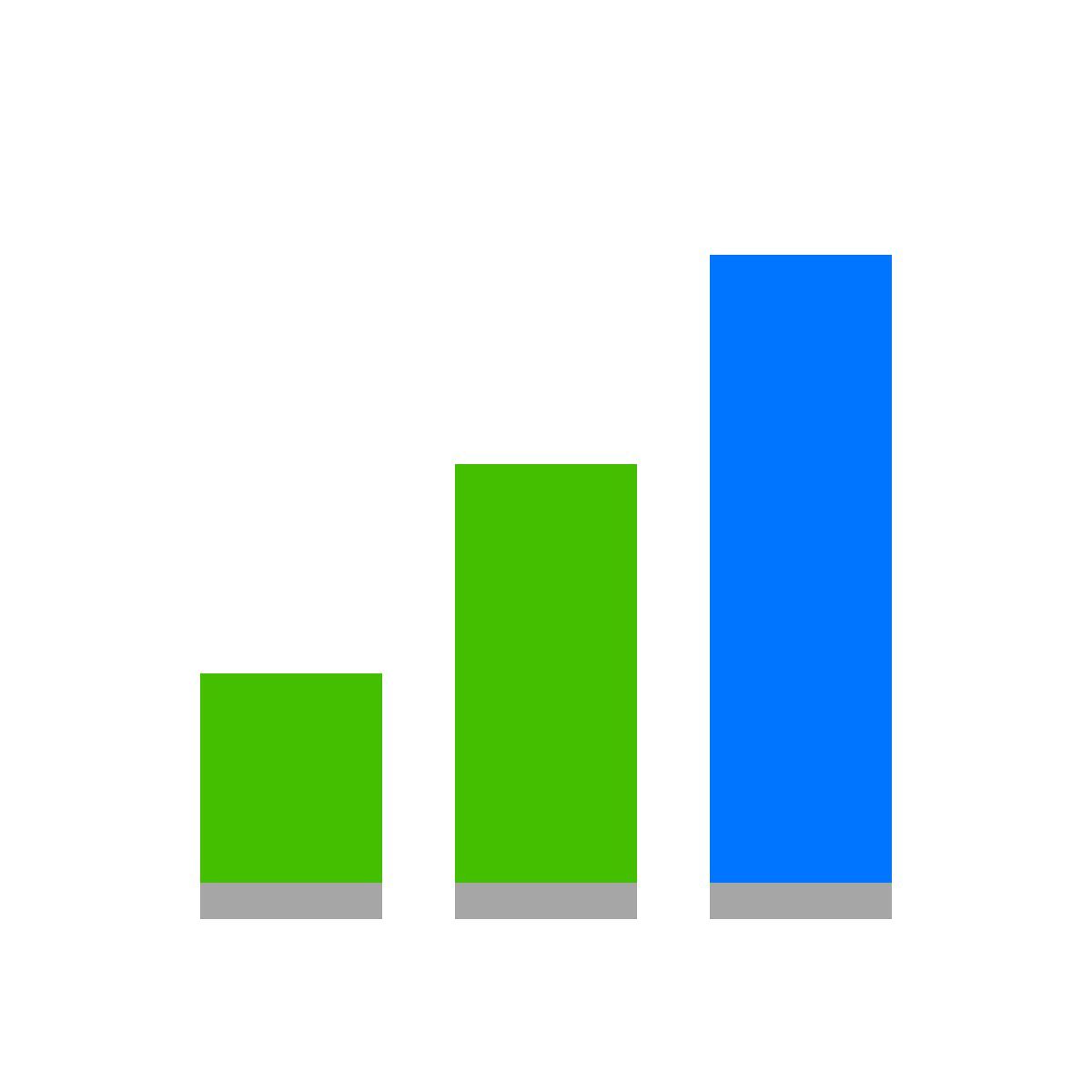 papercut style mittelmäßige verbindung icon