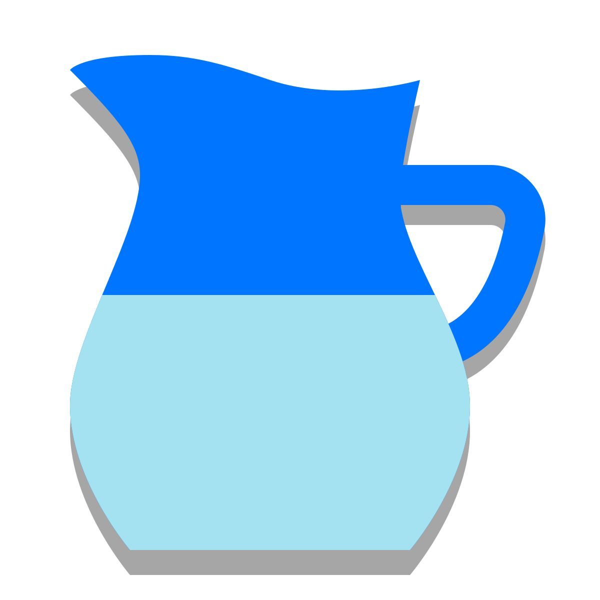 papercut style 牛奶 icon