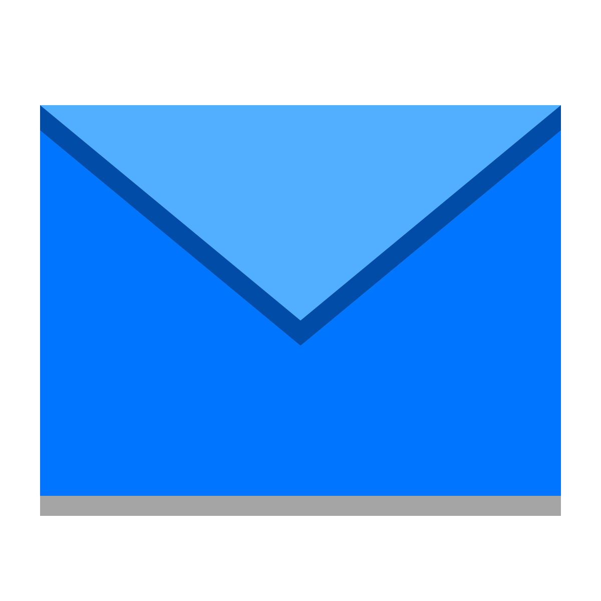 papercut style new post icon