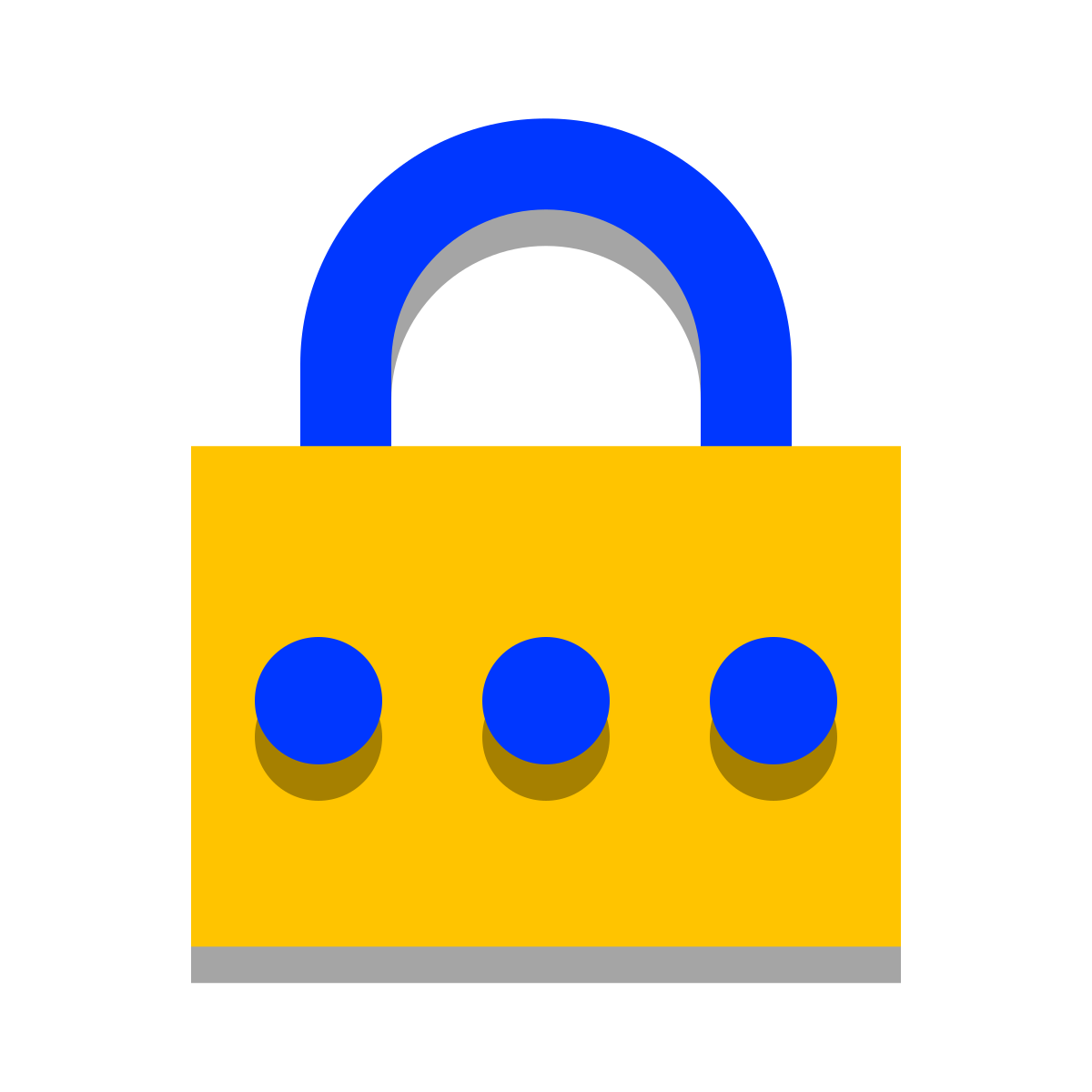 papercut style password icon